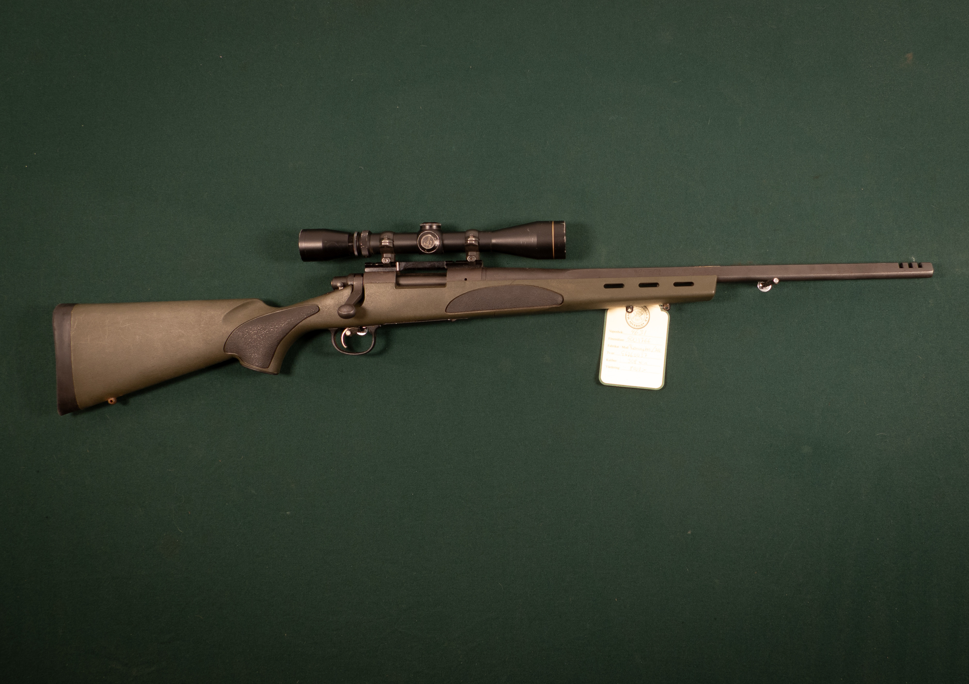 Remington Modell 700 VTR Kal. 308 Win. TIllv.nr: G6760037 SE2248660.