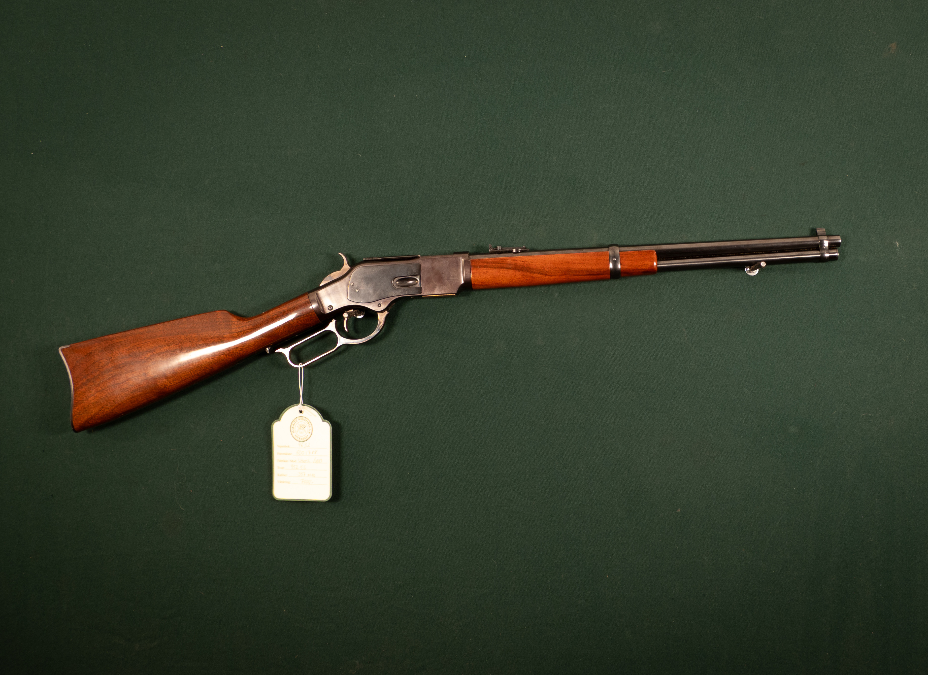Uberti Modell 1873 Carbine. Kal .357 Tillv.nr: 95256 SE2146562.