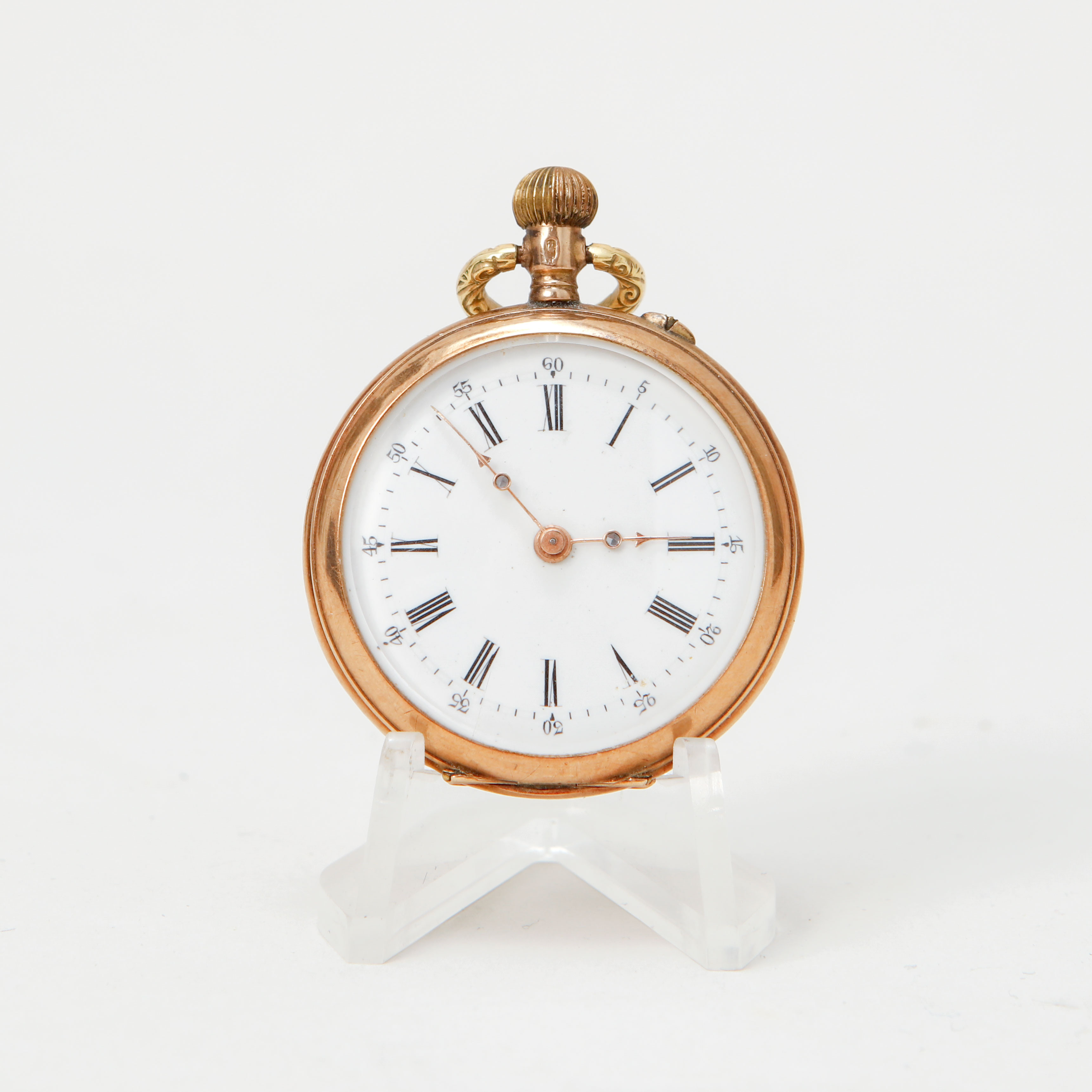 FICKUR, 14k guld. Totalvikt ca 30 g.