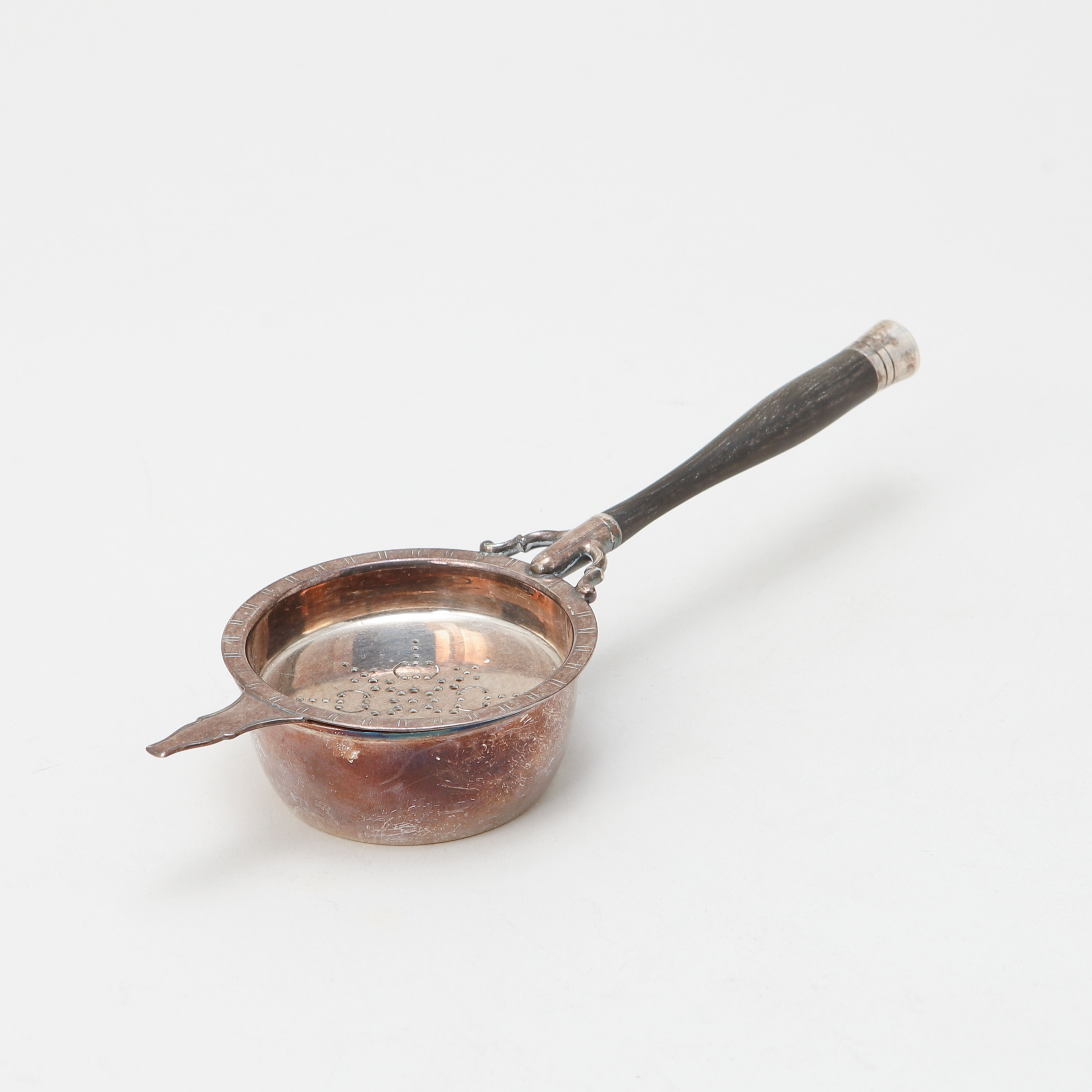 TESIL, med ställ, silver och trä, GAB, Stockholm, 1946.