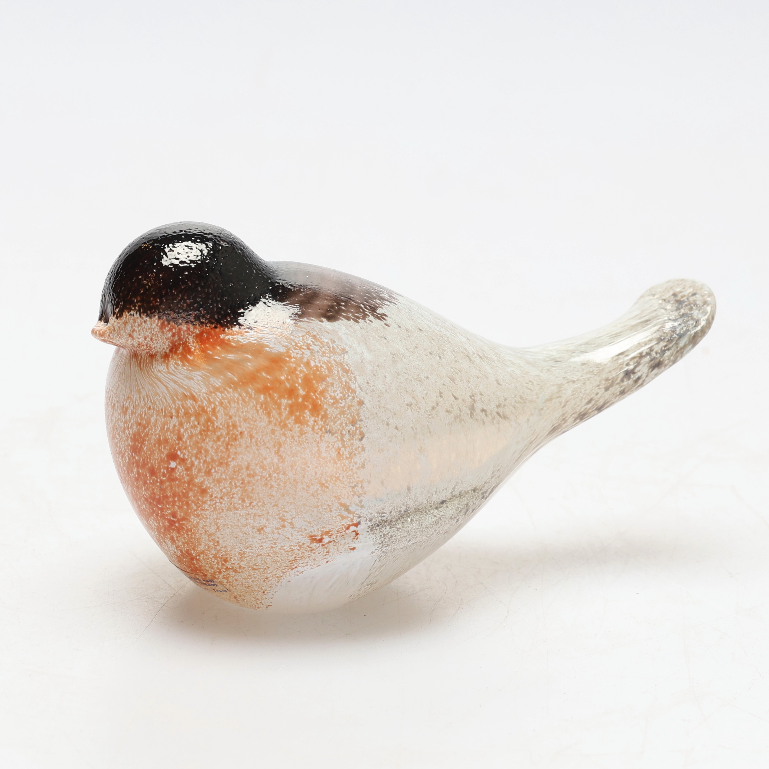 FIGURIN. Glas, fågel, Art Glass Team, Finland.