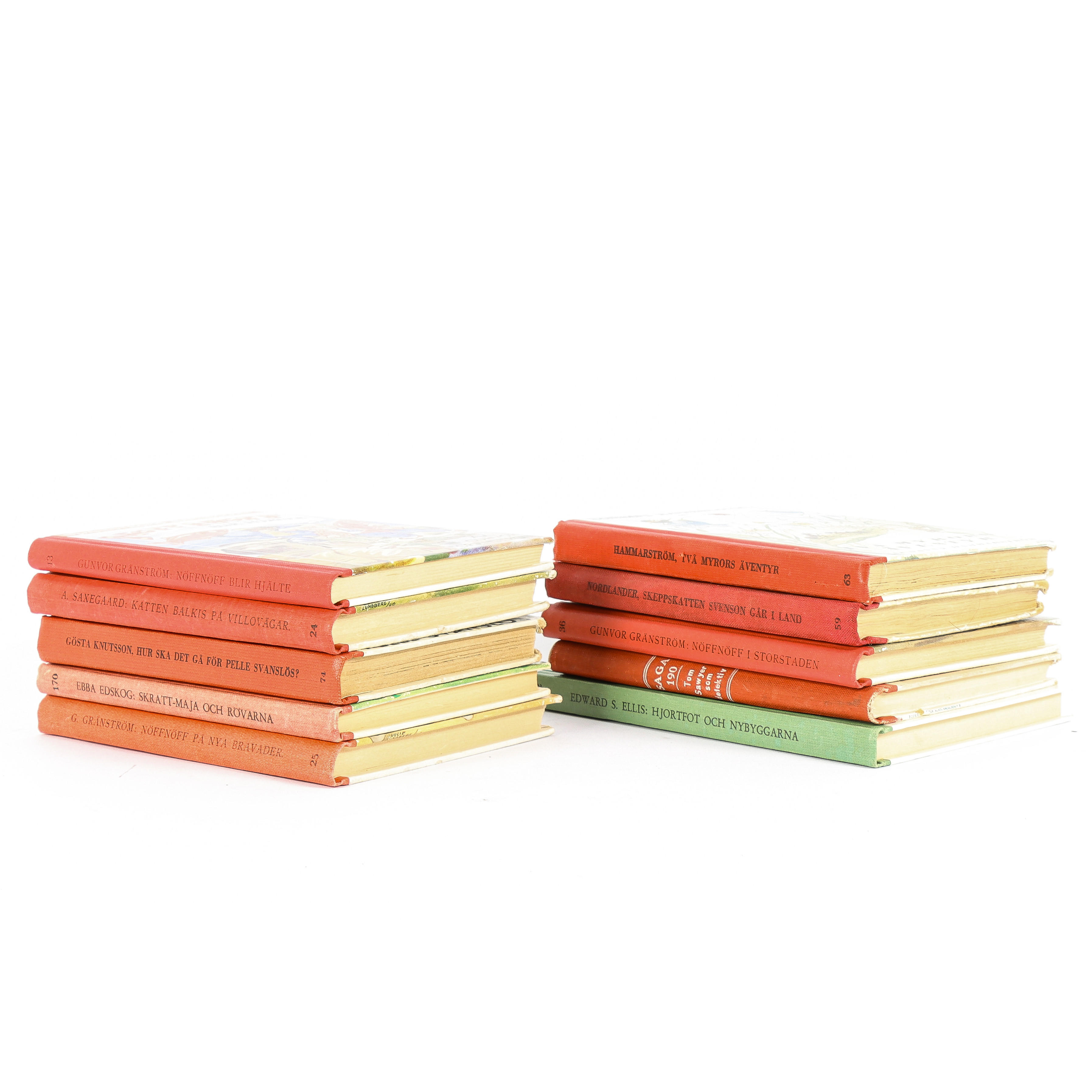 BARN- OCH UNGDOMSBÖCKER 10 stycken.