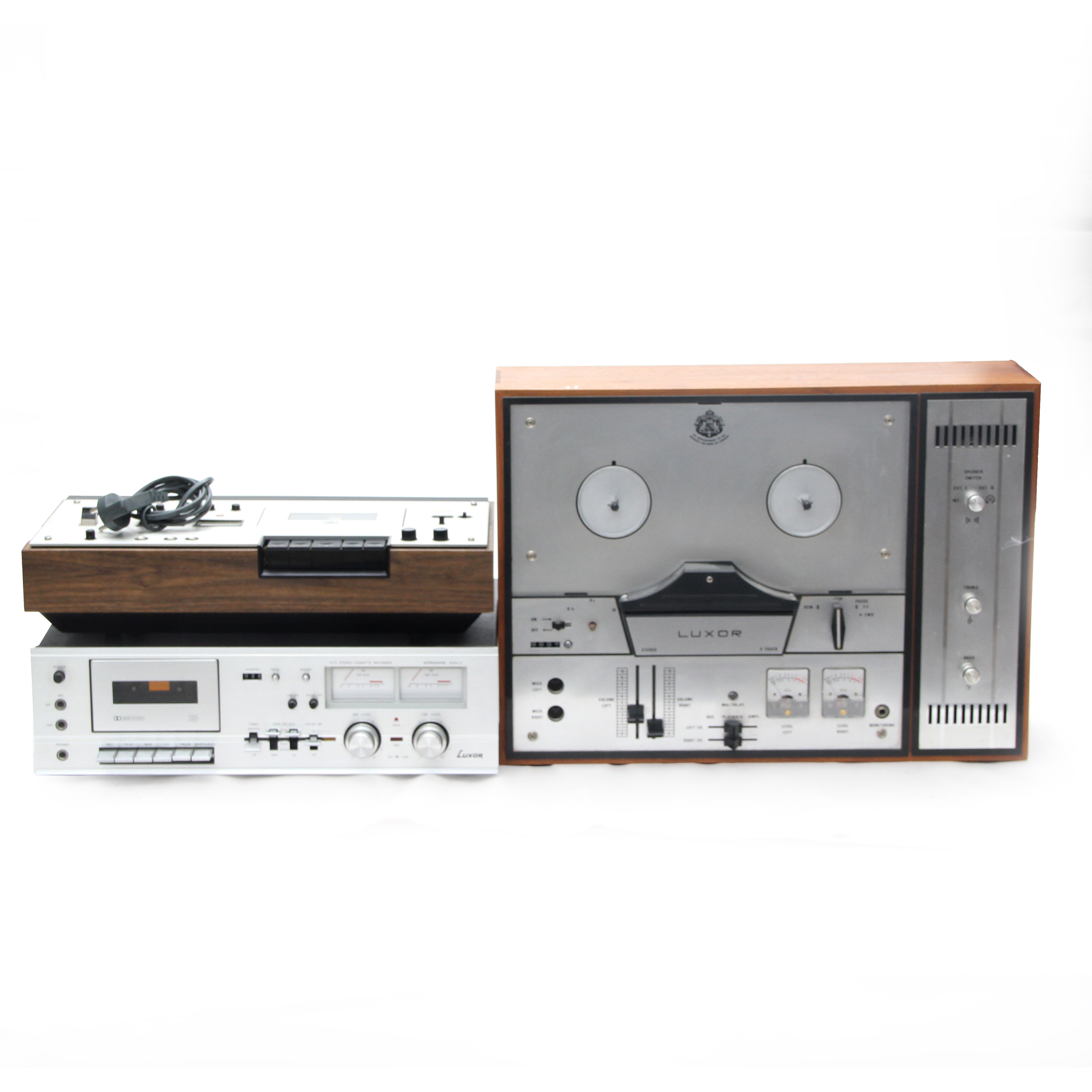 LJUD-/MUSIKMASKINER, 3 delar.