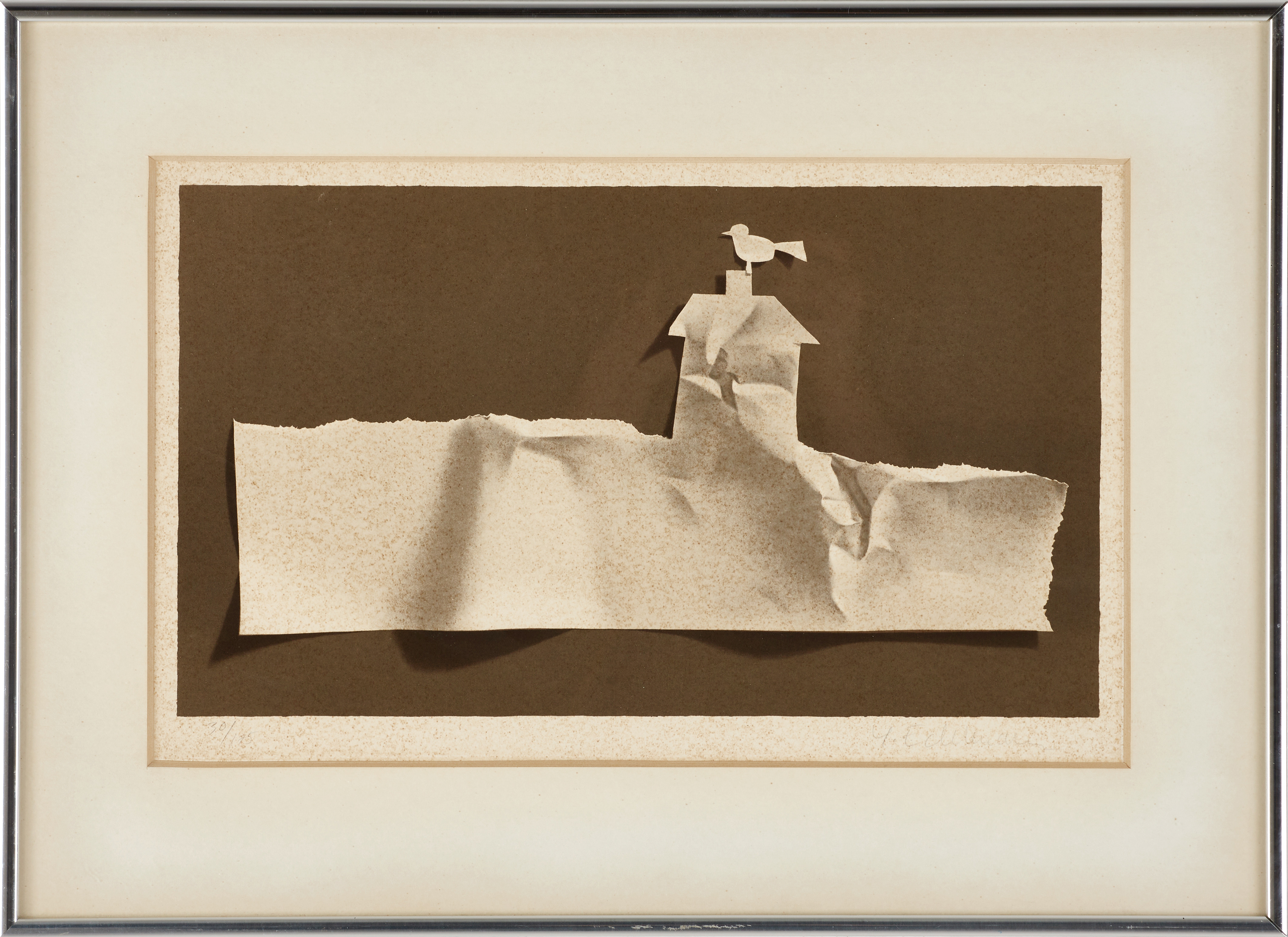 YRJÖ EDELMAN (1941-2016), papper, signerad 30/175.