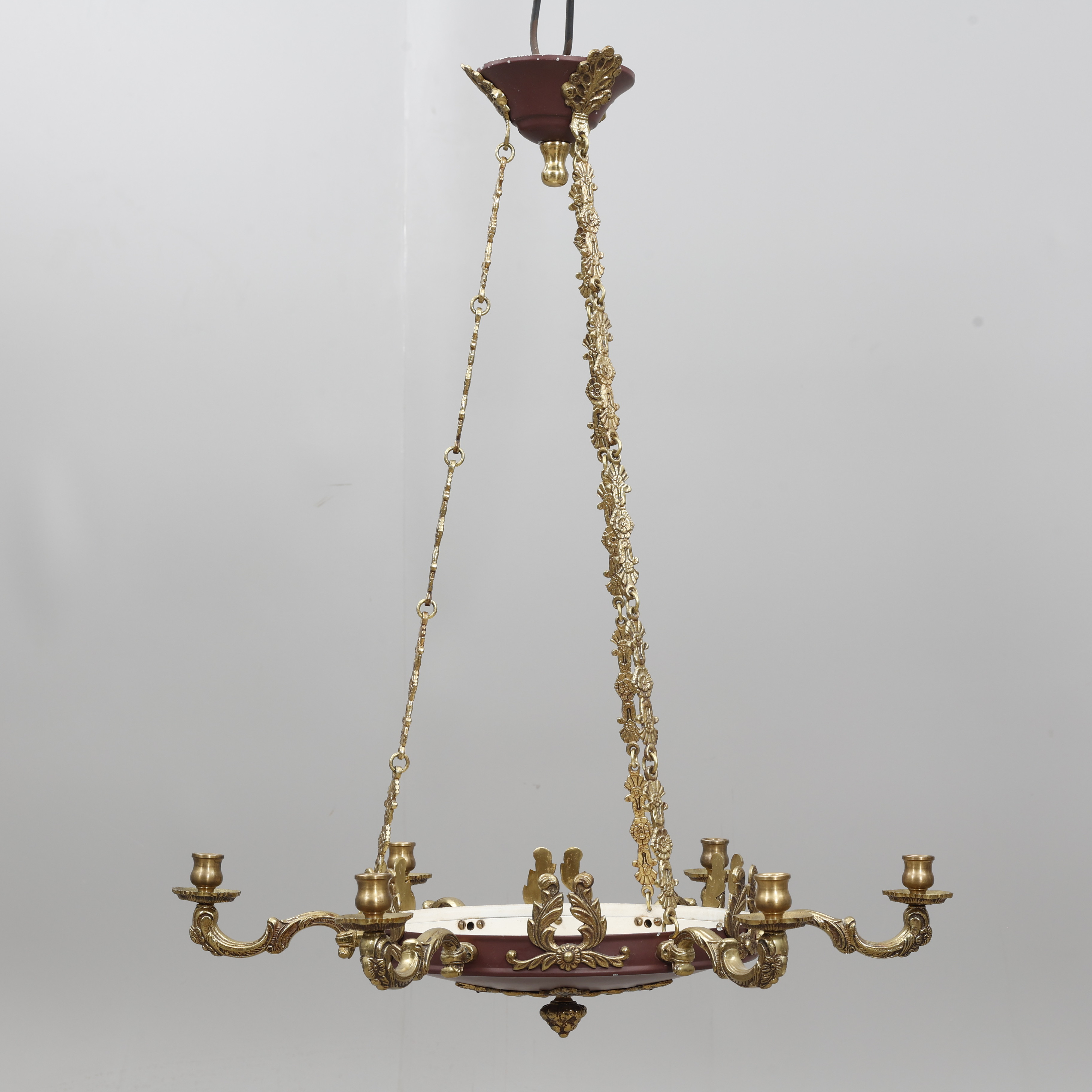 TAKAMPEL/TAKLAMPA, empirestil, 1900-talets första hälft.