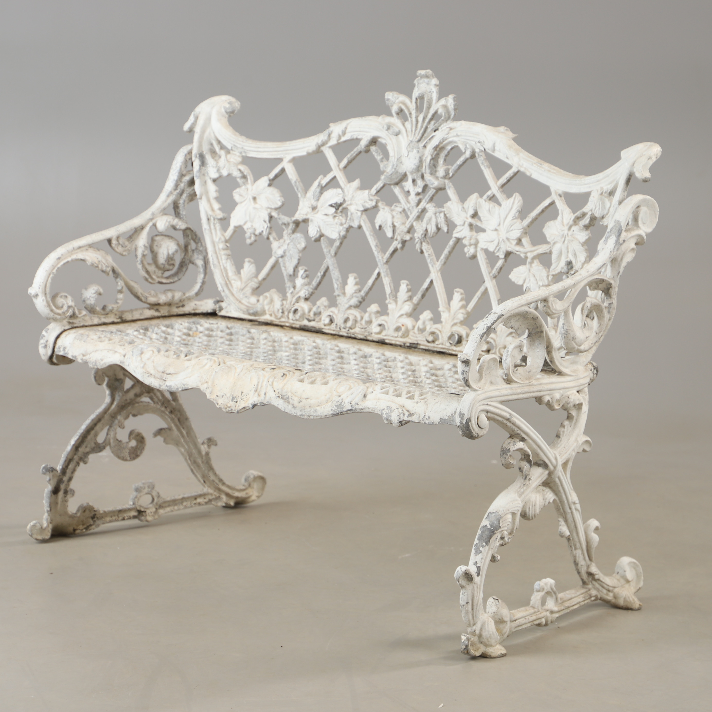 TRÄDGÅRDSSOFFA, metall, 1900-talets andra hälft.