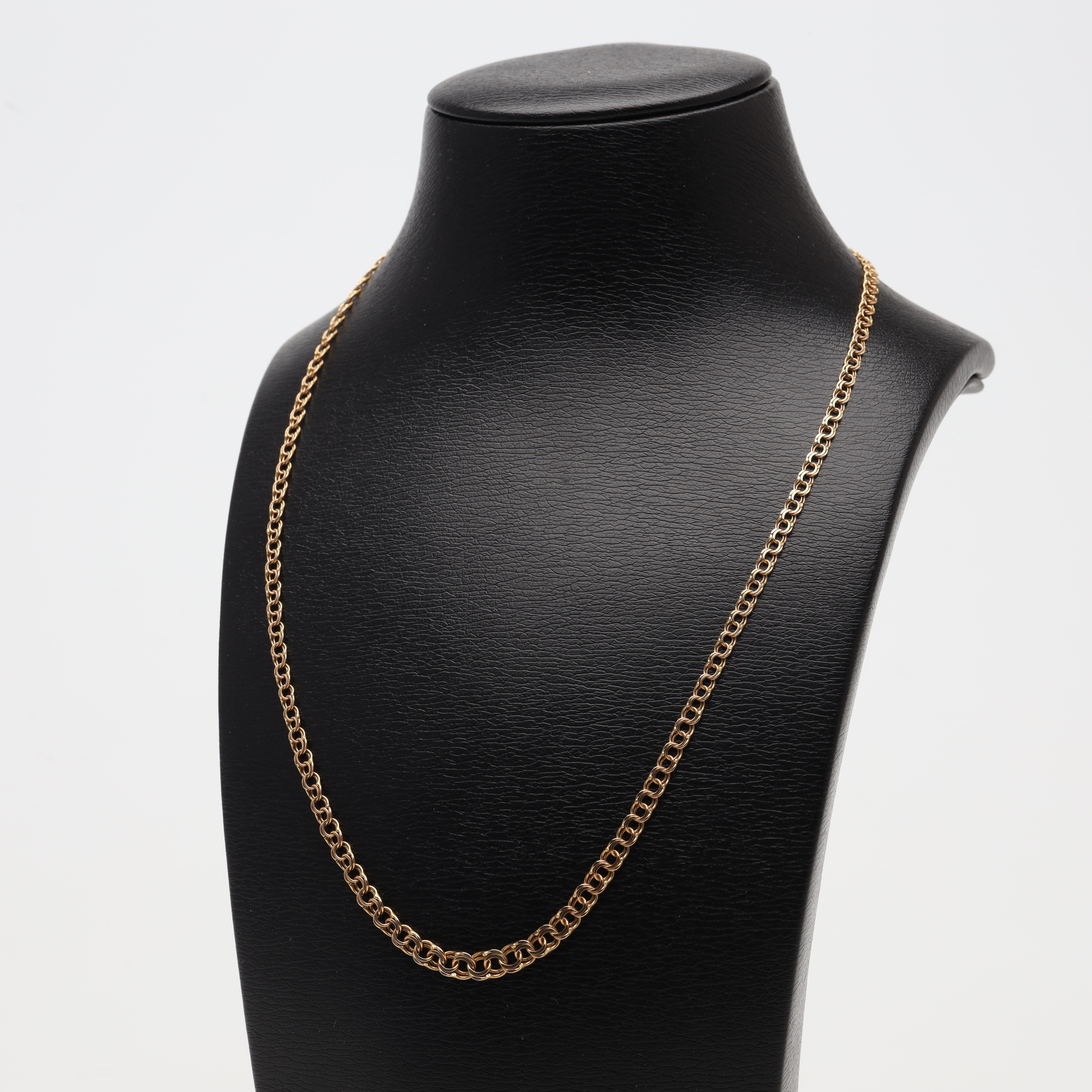 COLLIER, doserad Bismarck, 18K, vikt ca 5,5 gram.