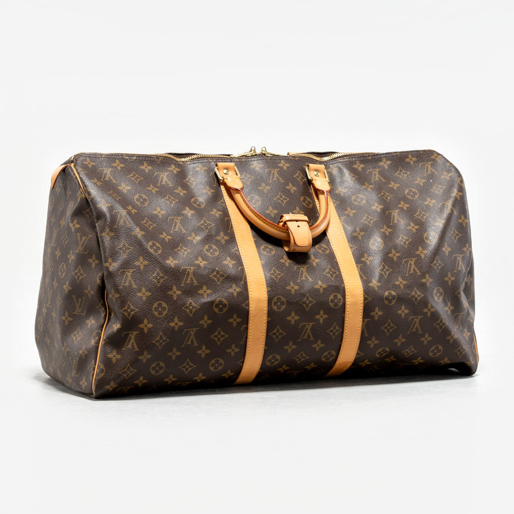 LOUIS VUITTON. Weekendbag, "Keepall 55", 1999.