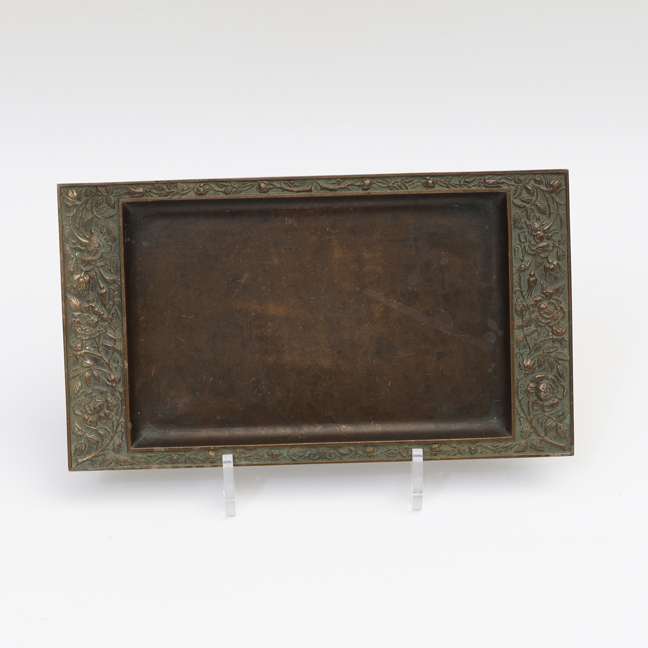 SERVERINGSBRICKA, Brons. A.Cohen & Co, England 1900-talets första hälft.