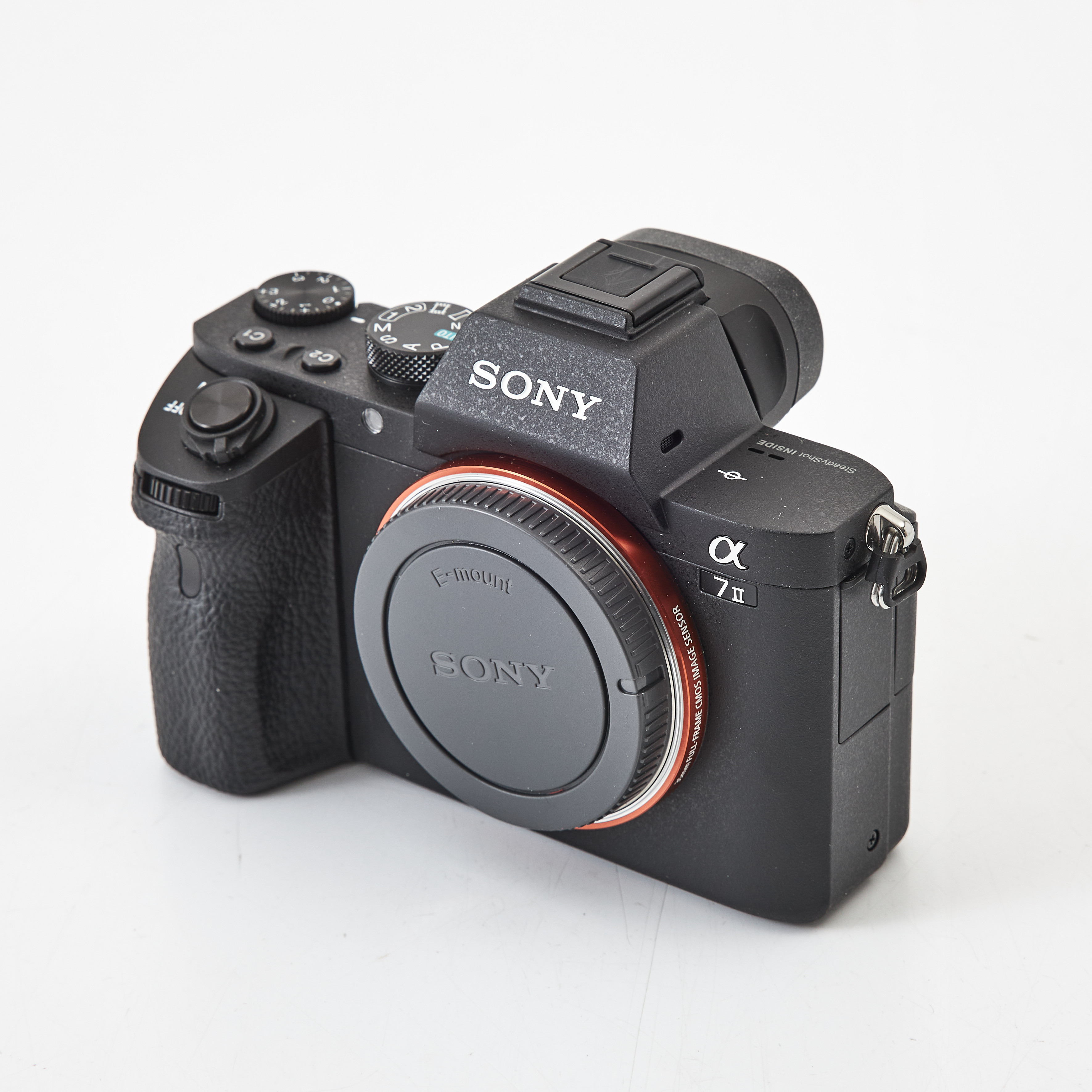 SONY, kamerahus, "Alpha 7II", komplett med ordinarie tillbehör, kartong och bruksanvisning i original.