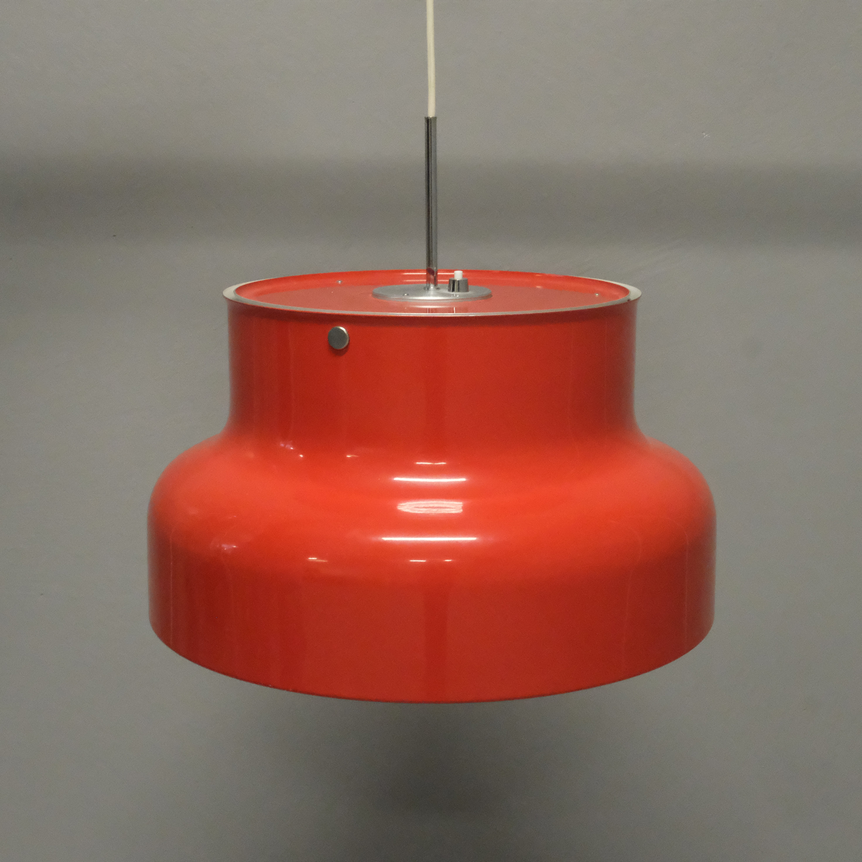 ANDERS PEHRSON. TAKLAMPA, "BUMLING", RÖD, 240P/500, ATELJE LYKTAN, ÅHUS.