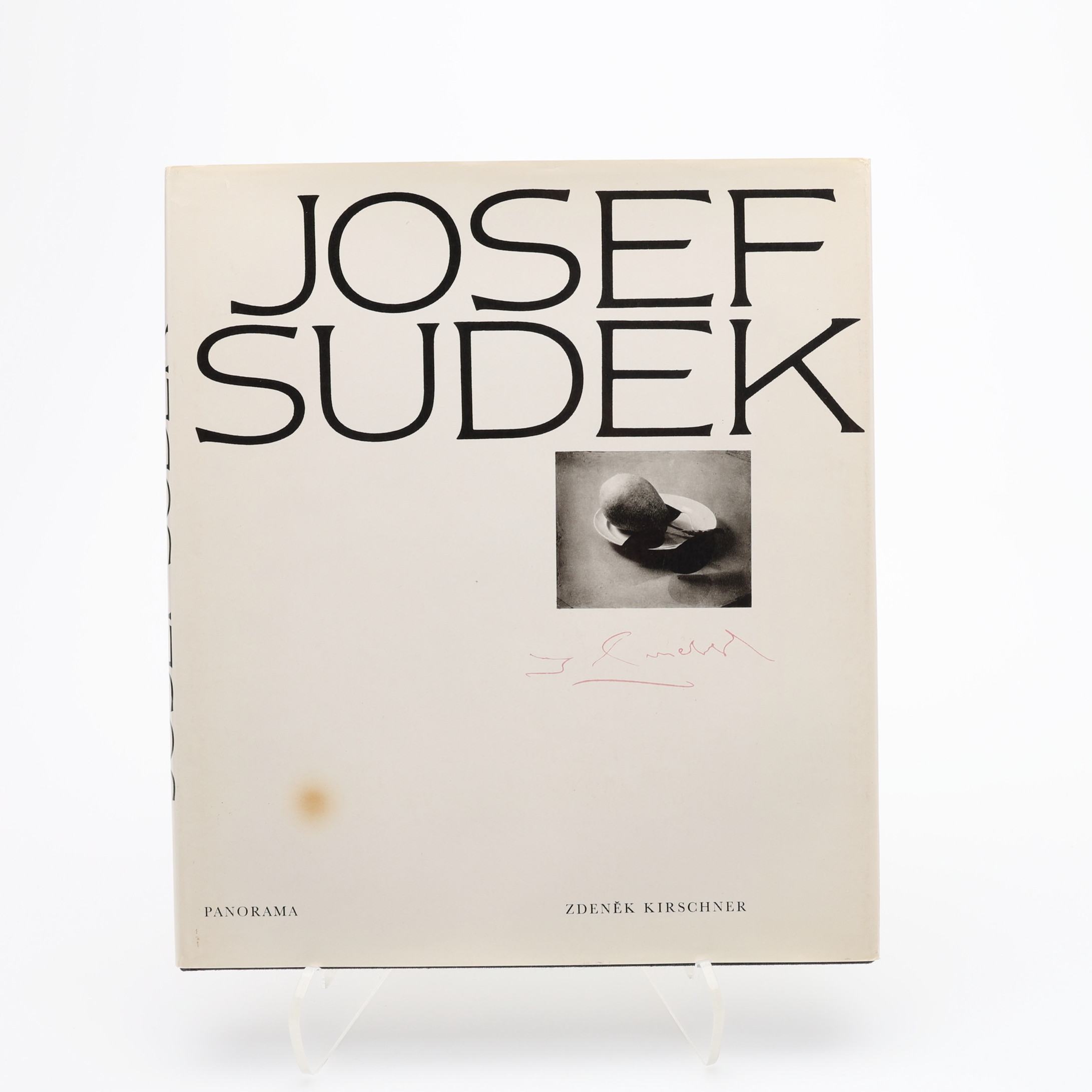 FOTO. ZDENEK KIRSCHNER'S BILDMONOGRAFI ÖVER DEN TJECKISKE FOTOGRAFEN JOSEF SUDEK, 1990.