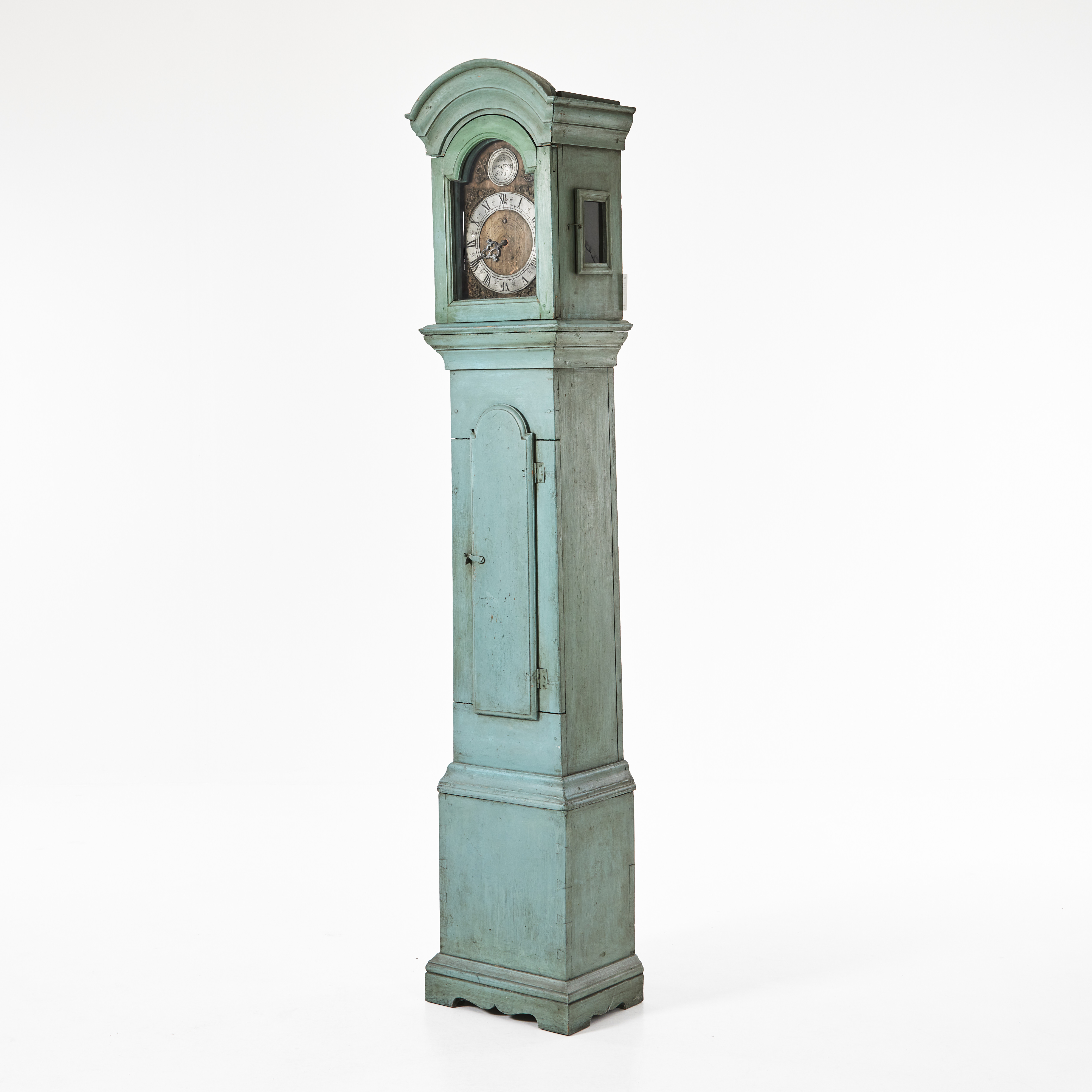 GOLVUR, 1700-tal, gustavianskt, urtavla med romerska siffror, märkt no 95, 1783, J J S.