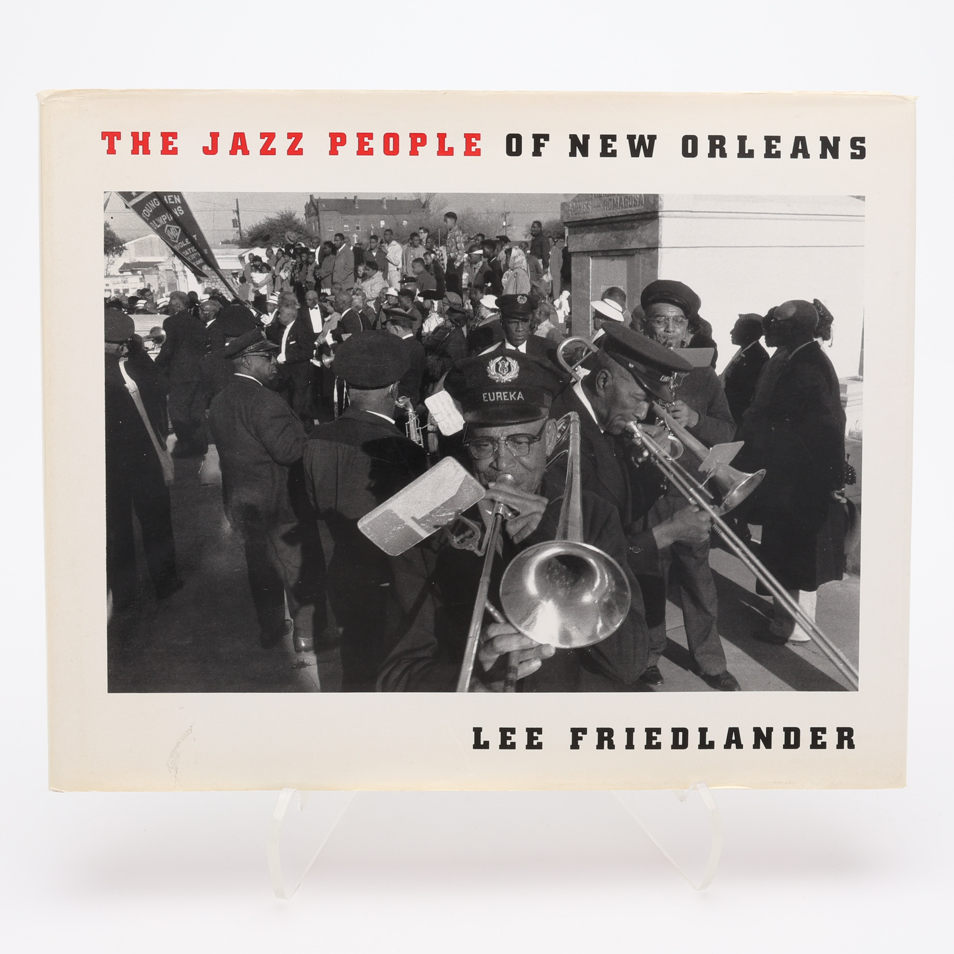FOTO. DEN AMERIKANSKE FOTOGRAFEN LEE FRIEDLANDERS "THE JAZZ PEOPLE OF NEW ORLEANS" I FÖRSTA AMERIKANSKA UPPLAGAN, 1992.