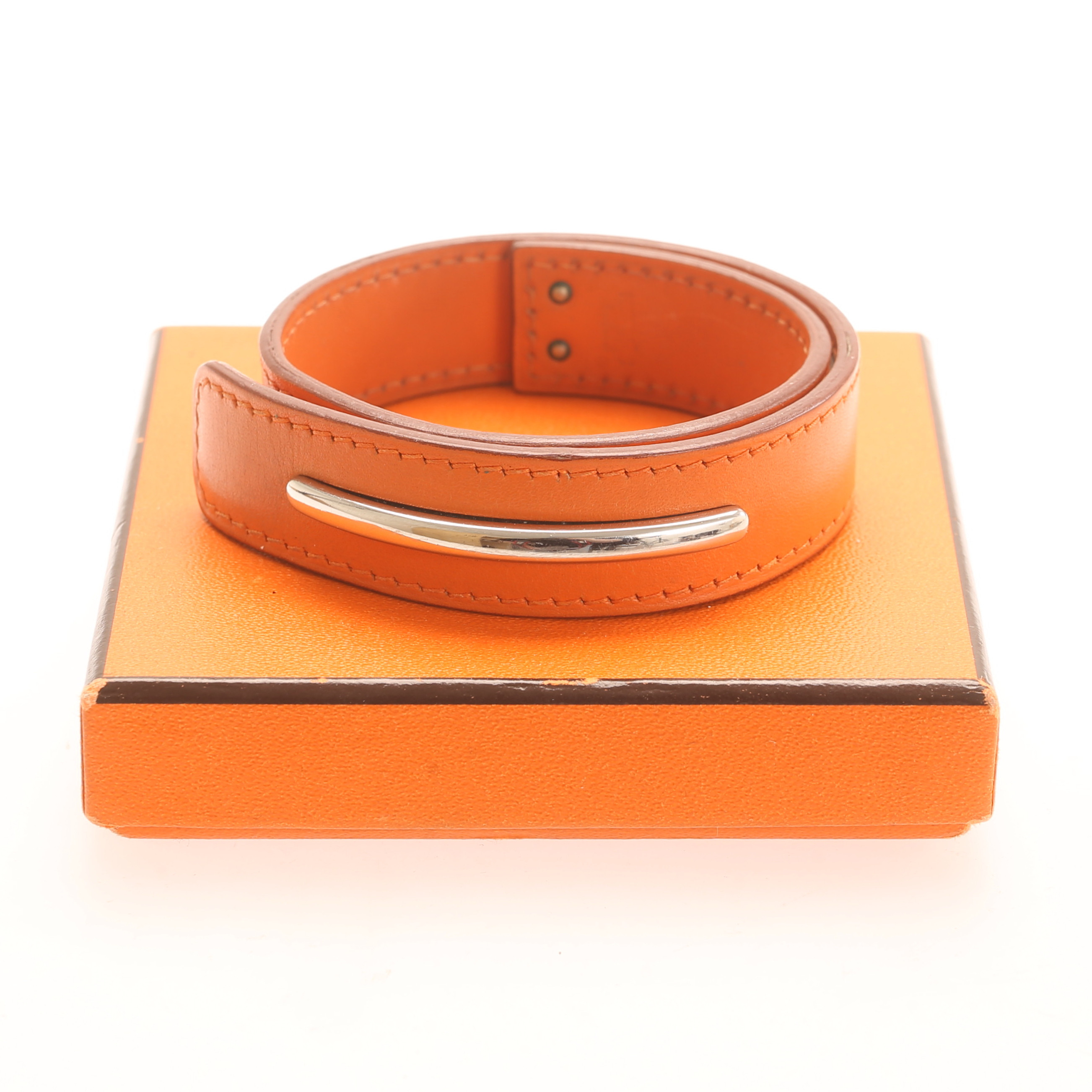 HERMES, Armband läder.