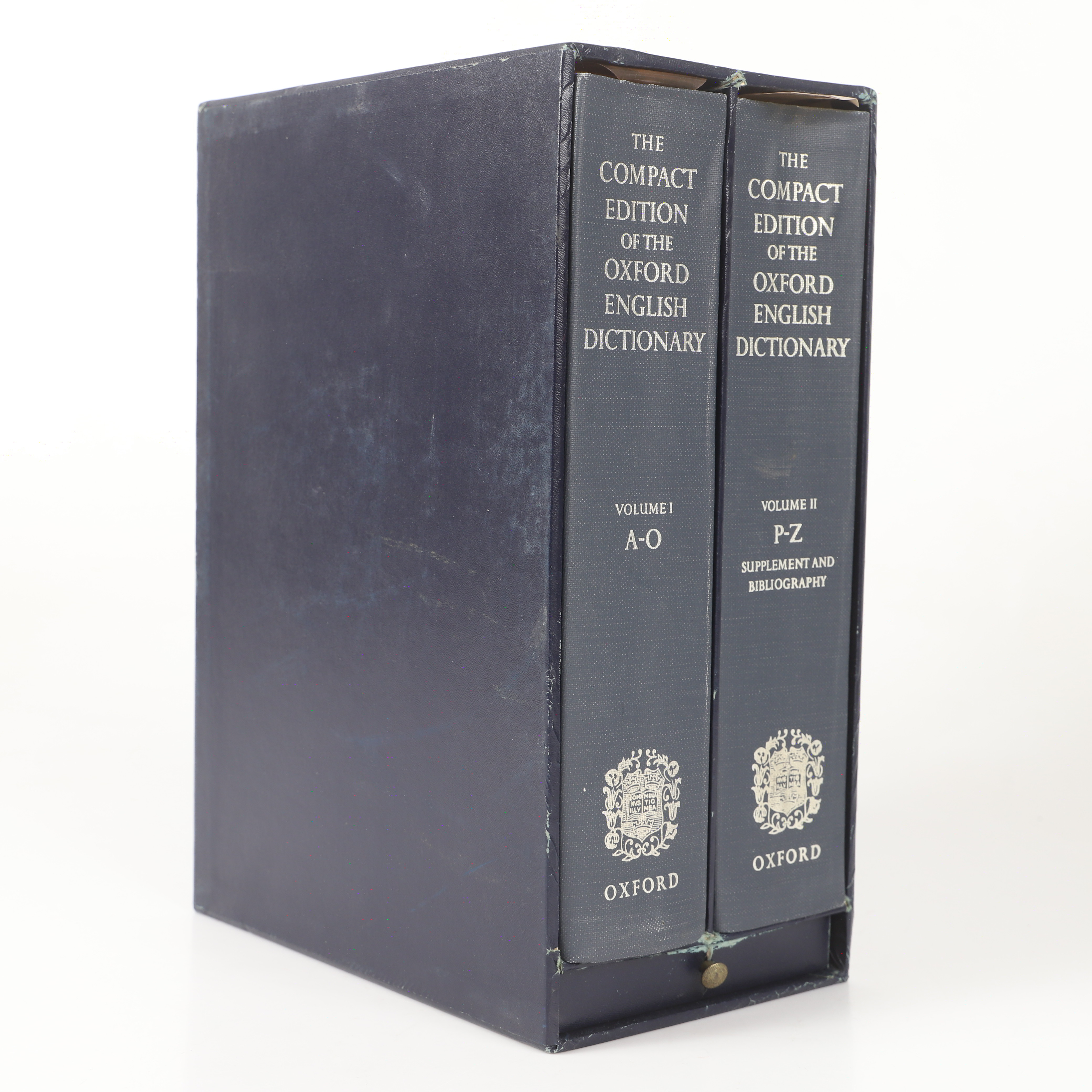 ORDBÖCKER, 2 band, "The Compact edition of the Oxford English Dictionary", 1981.