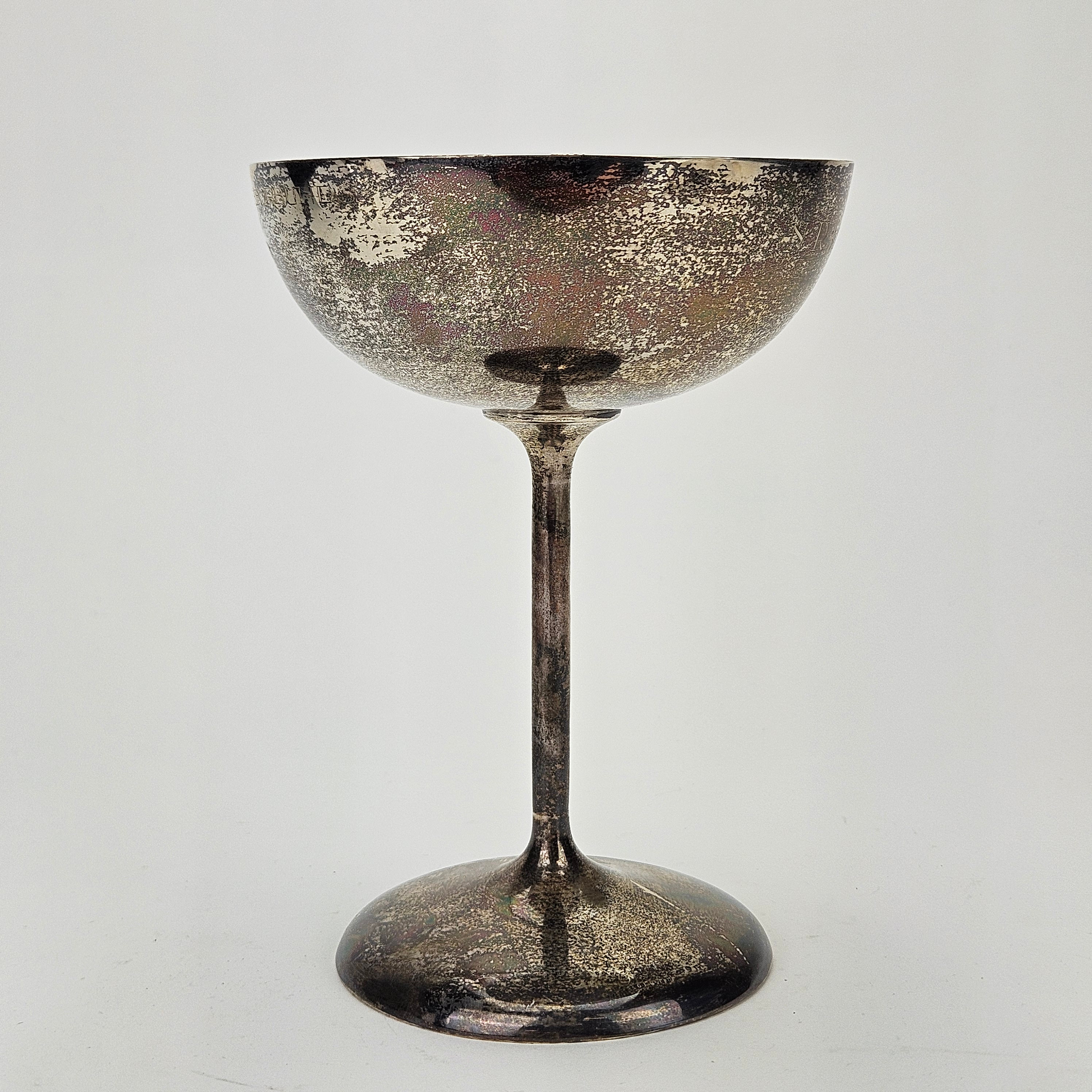 SKÅL PÅ FOT, silver, KGMG AB, Uppsala 1921, vikt ca.