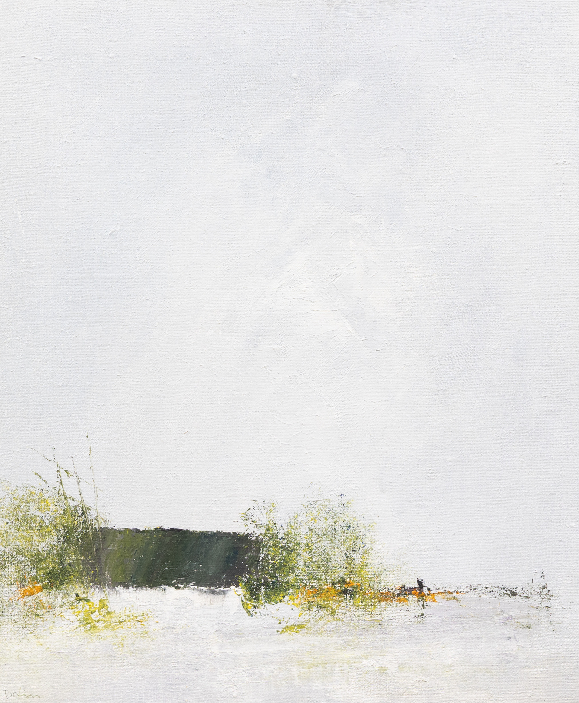 ROLF DALIN (FÖDD 1934). Landskap med gård, olja på duk, signerad.