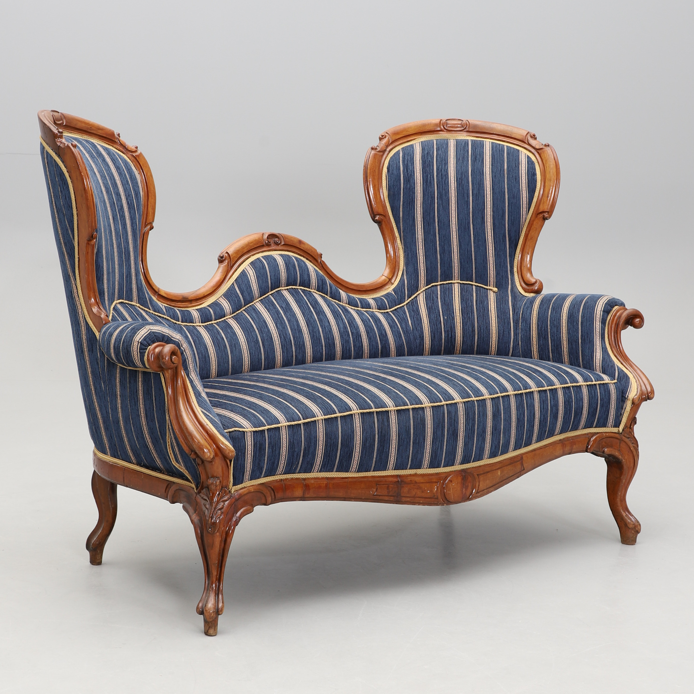 SOFFA, nyrokoko, 1800-talets andra hälft.