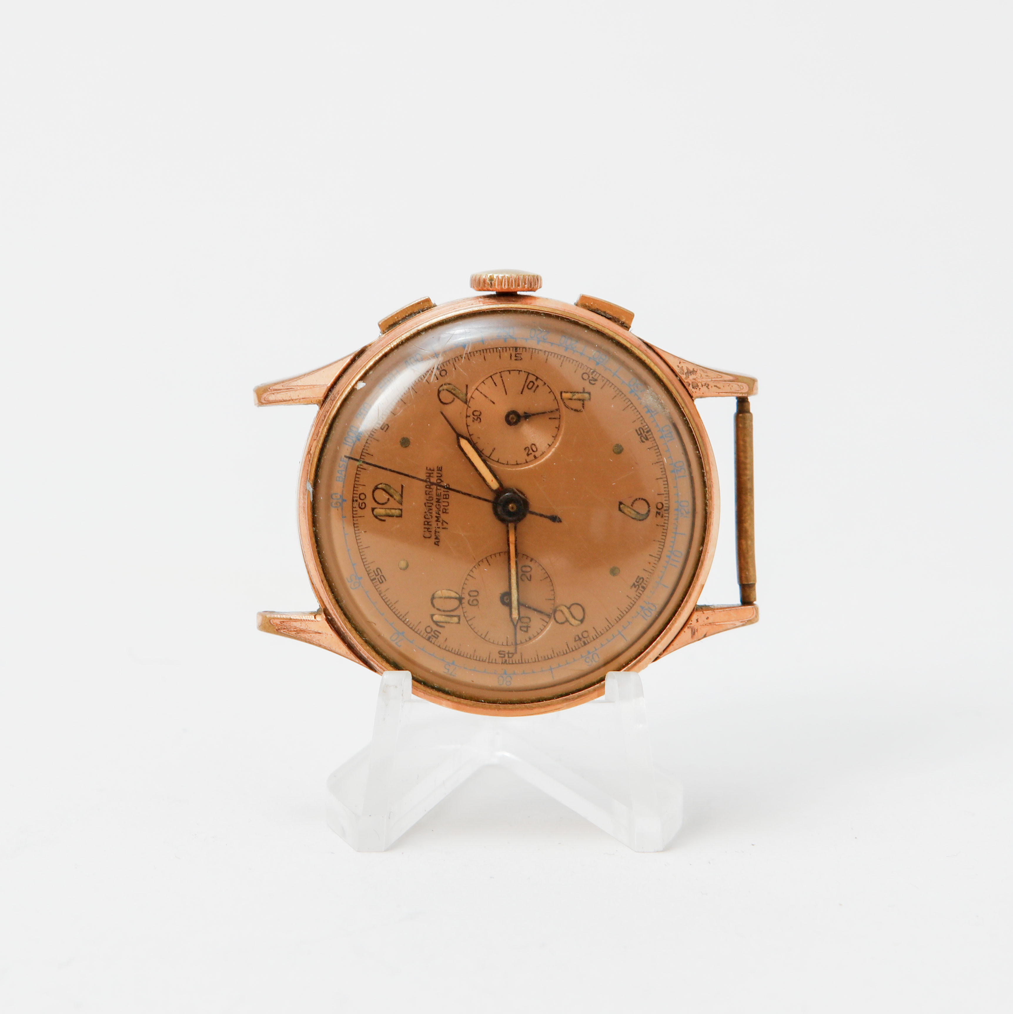 ARMBANDSUR, Chronographe, Anti- Magnetique, 17 Rubis.