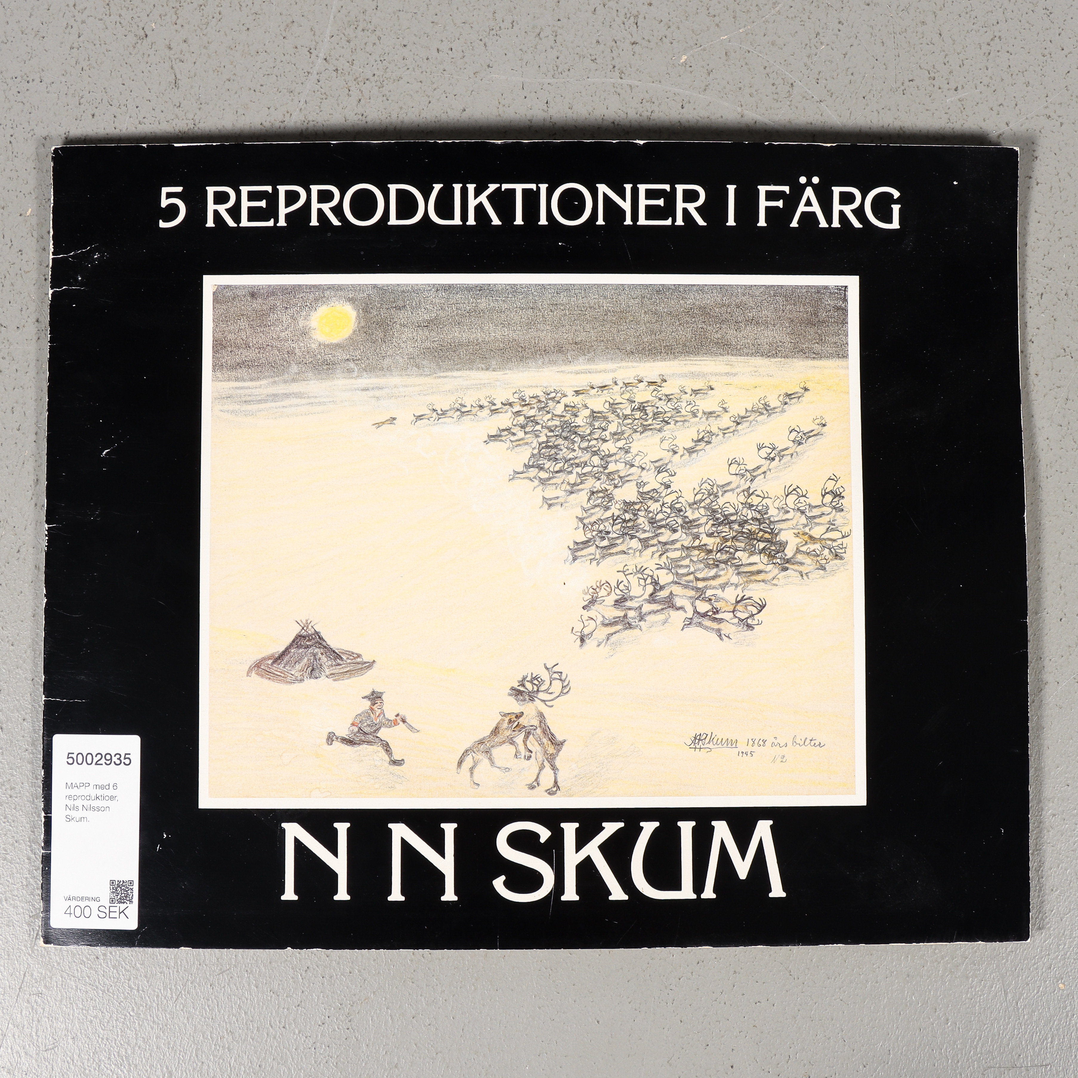 MAPP med 6 reproduktioer, Nils Nilsson Skum.
