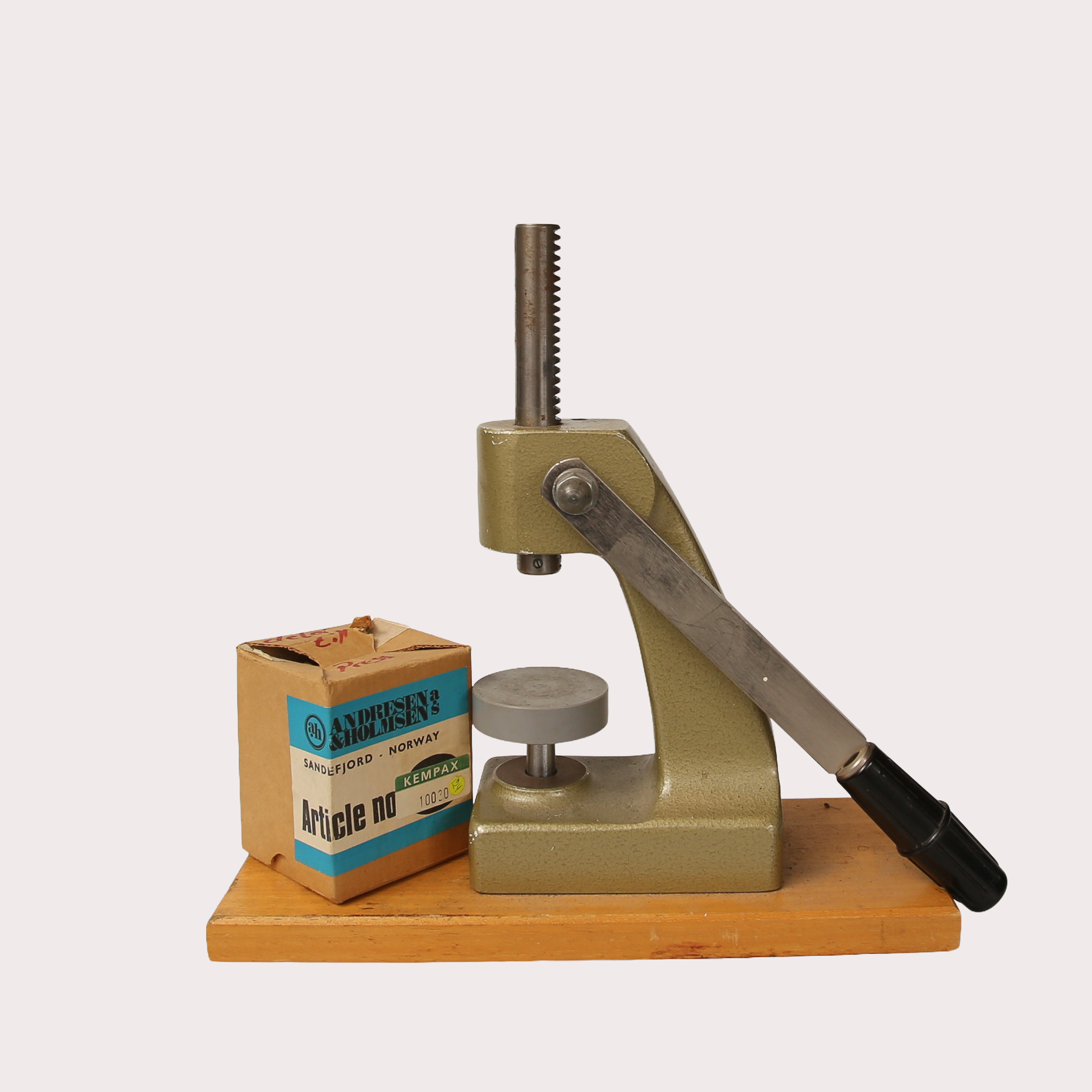 URMAKARPRESS, Bergeon, 1950/60-tal.