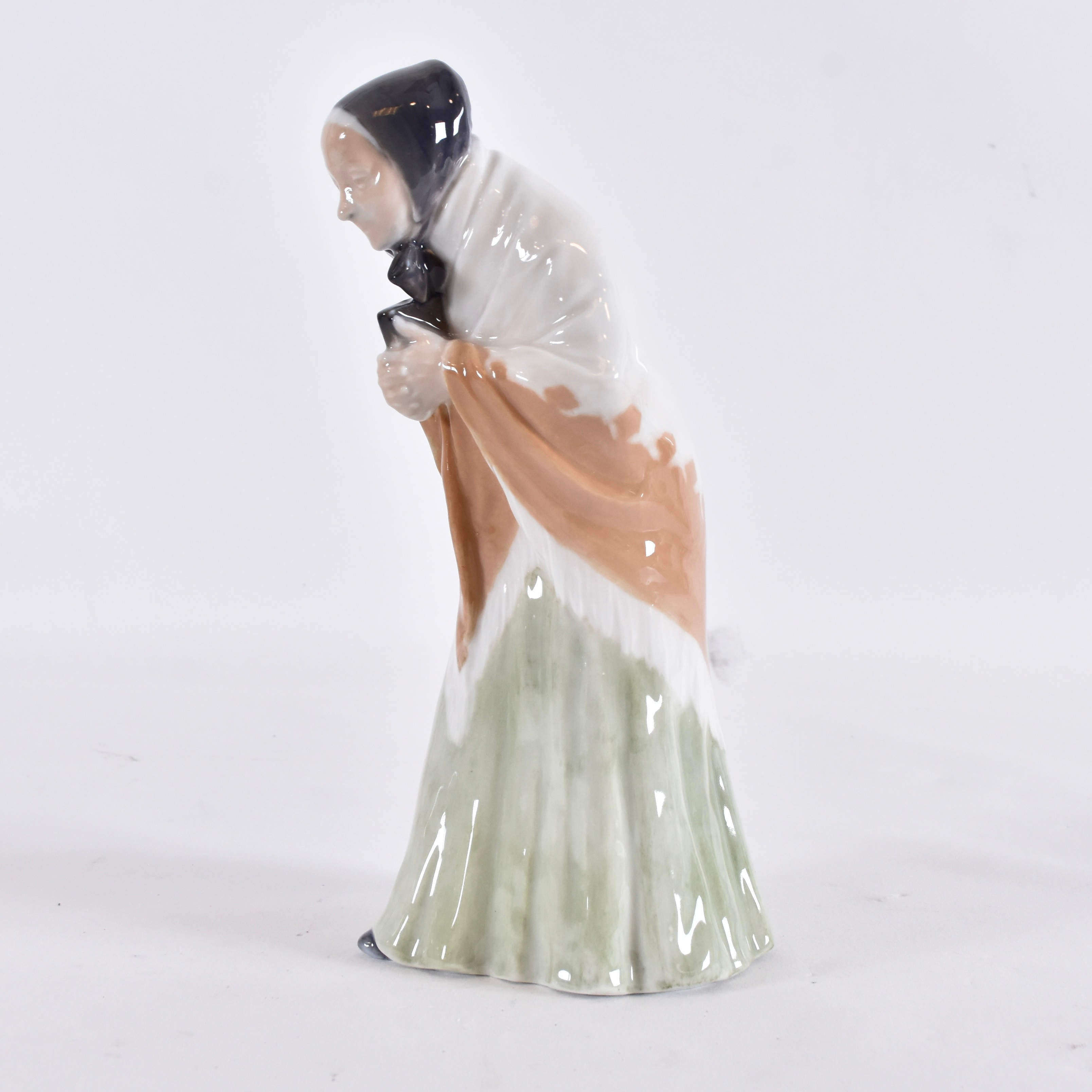 CHRISTIAN THOMSEN. Figurin, porslin, Royal Copenhagen, Danmark.