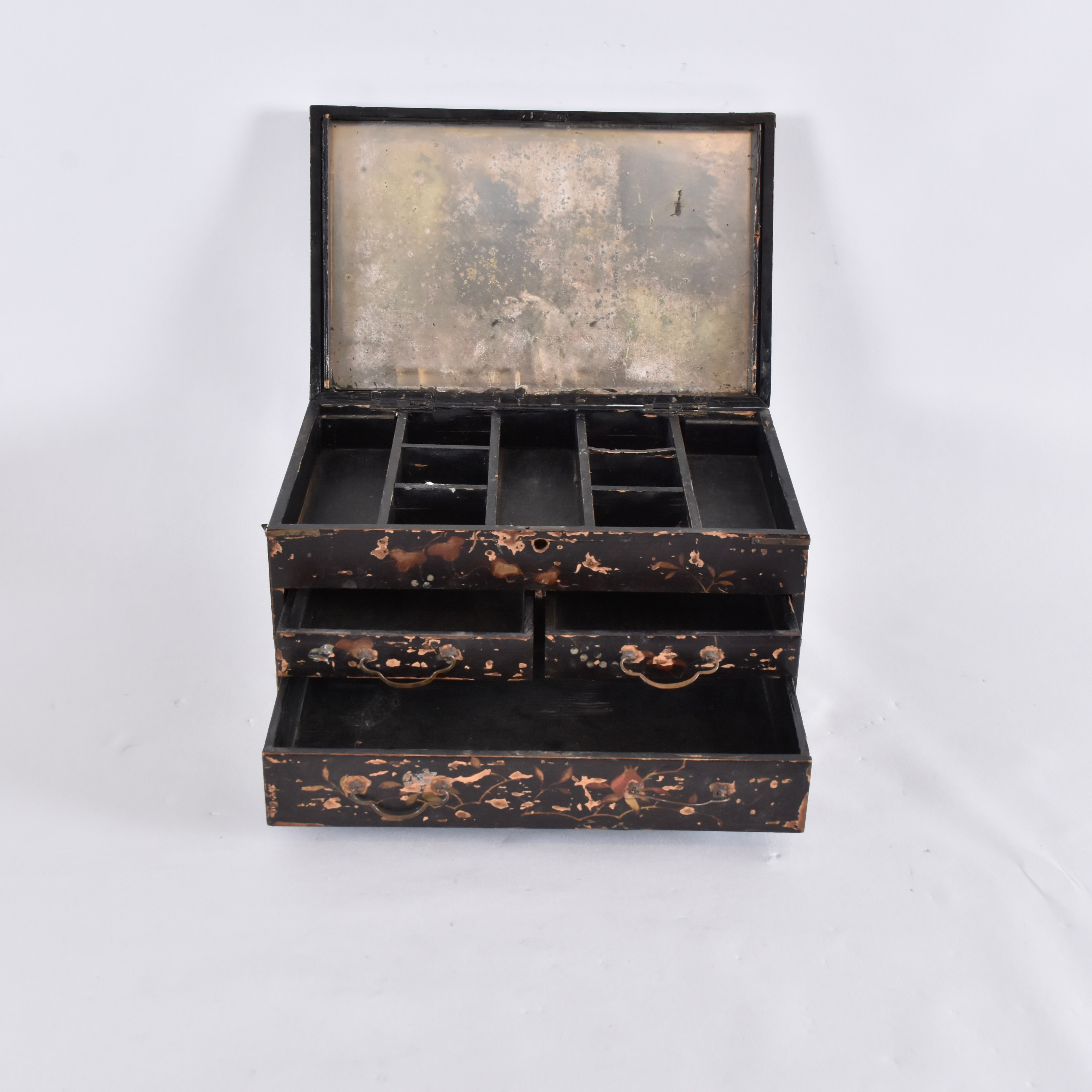 SKRIN, lackarbete, Japan, Meiji, 18/1900-tal.