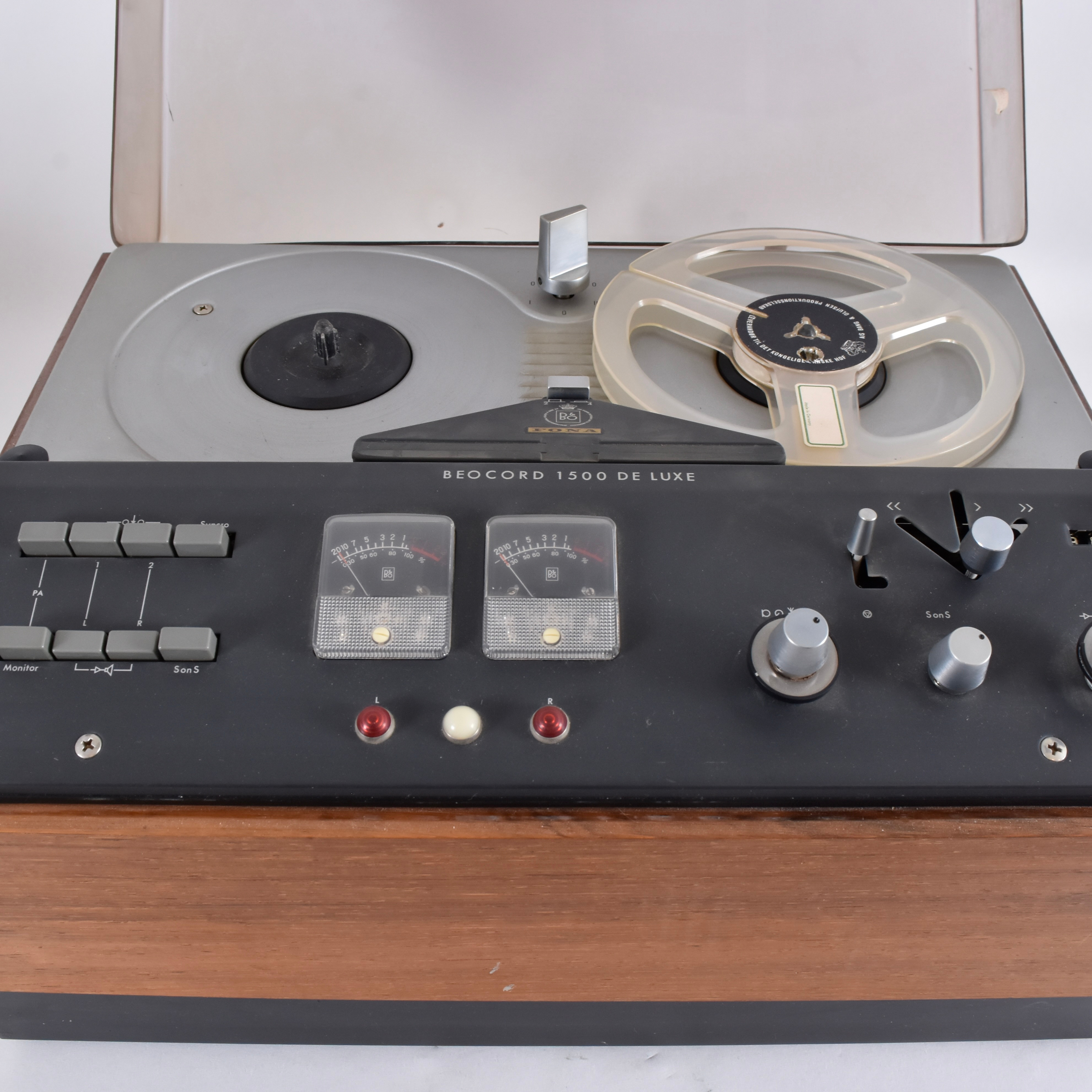 RULLBANDSPELARE, Beocord 1500 De Luxe, Bang & Olufsen, Danmark, 1960-tal.