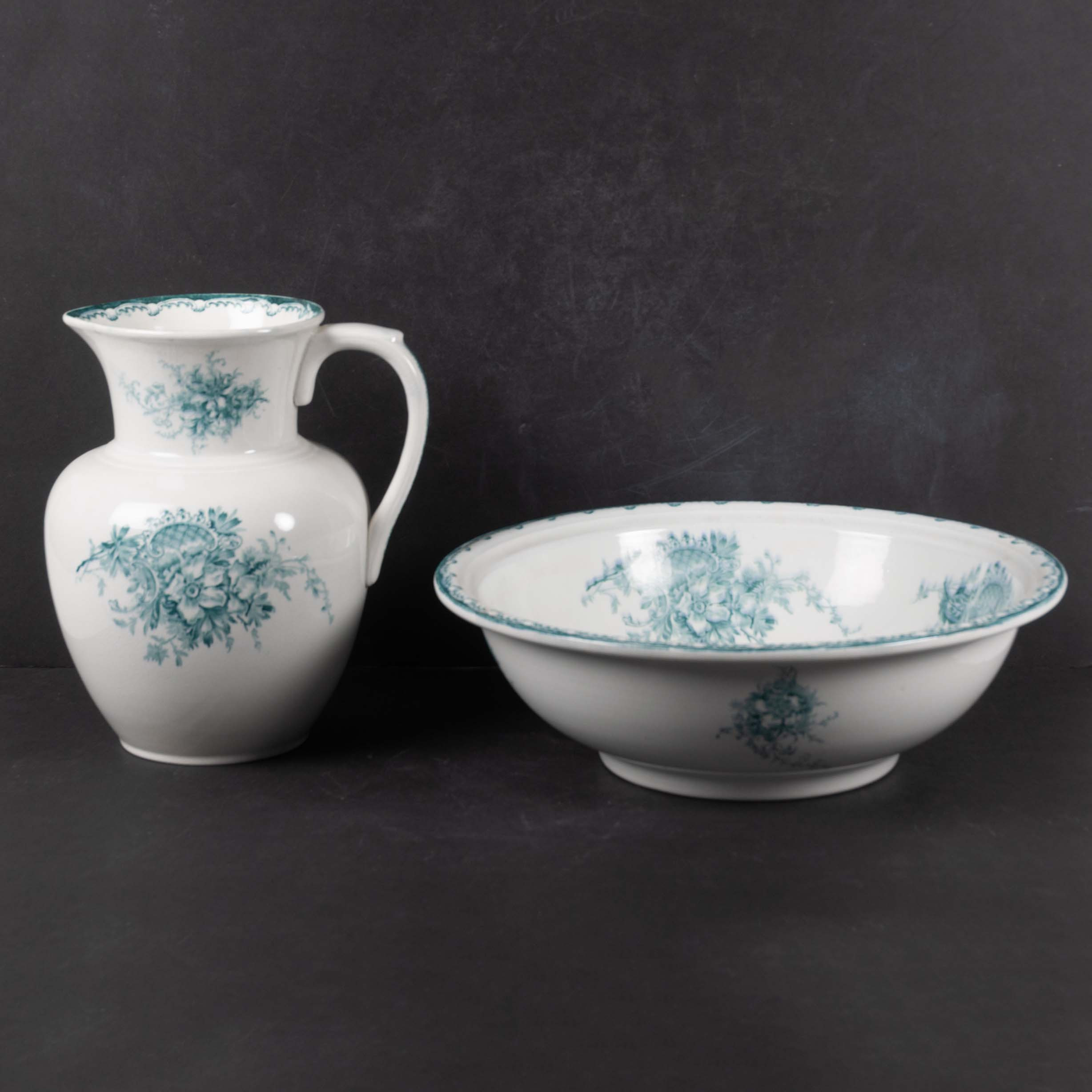 TVÄTTFAT / KANNA, "Gröna Anna", Göteborg, tidigt 1900-tal.