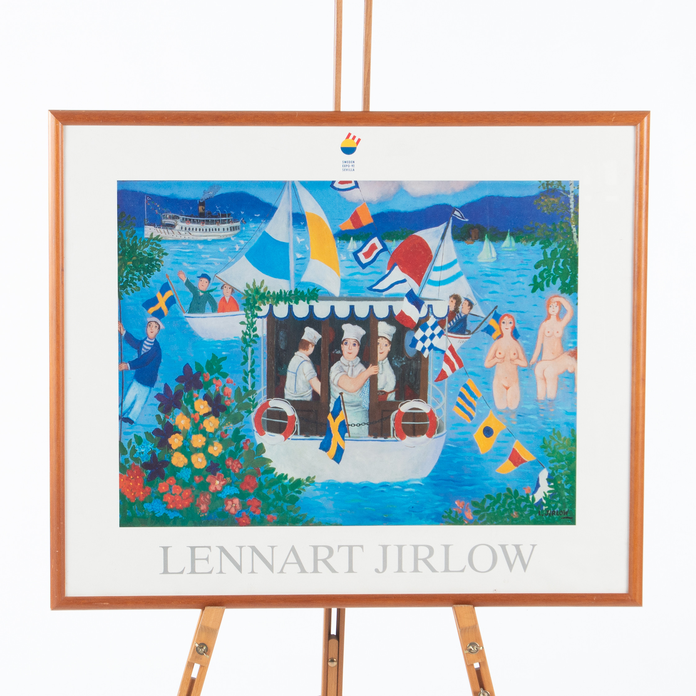 LENNART JIRLOW. EFTER. Ramat tryck, Sweden expo- Sveilla 92.