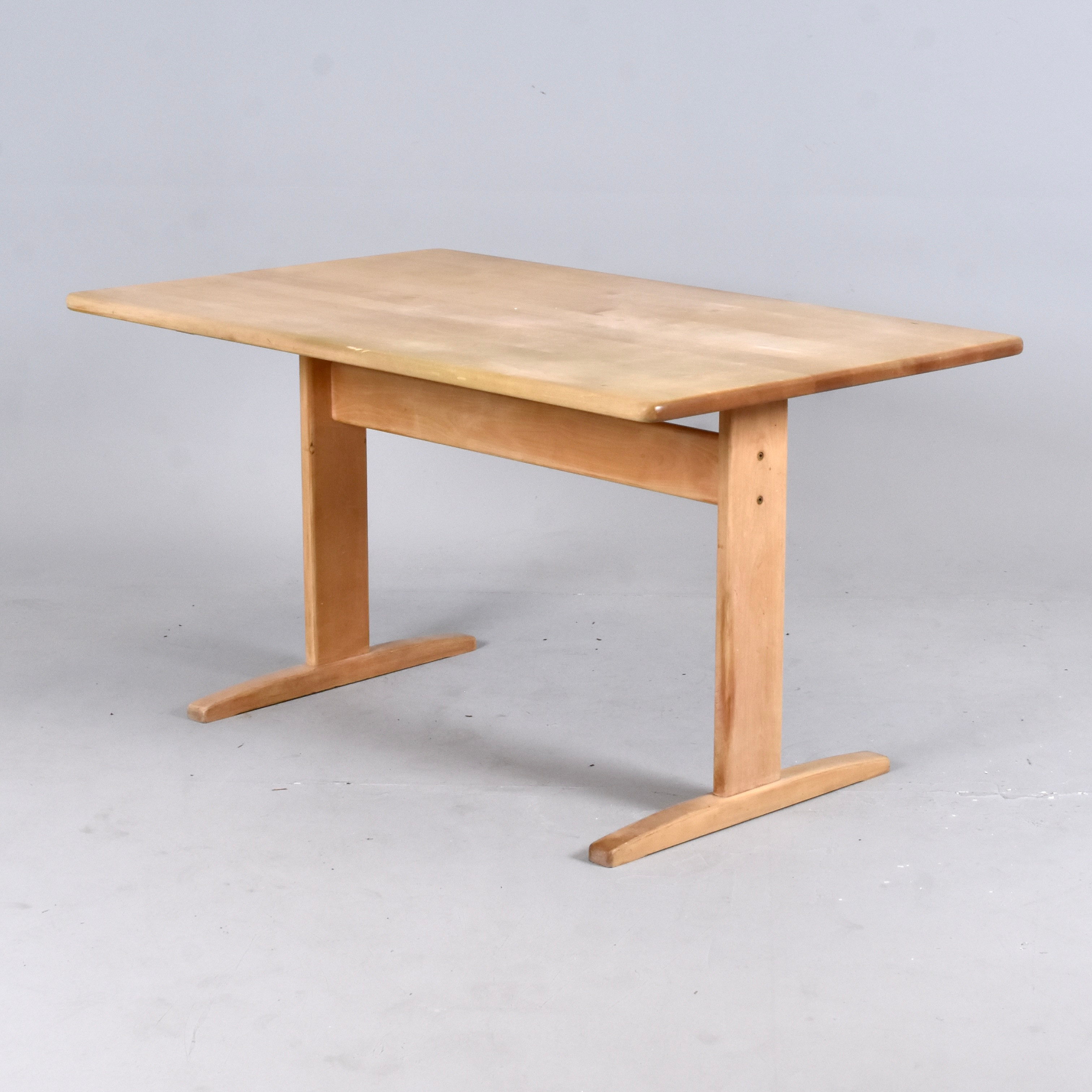 YNGVE EKSTRÖM. Bord, "Björka", björk, Stolab, 1900-talets andra hälft.