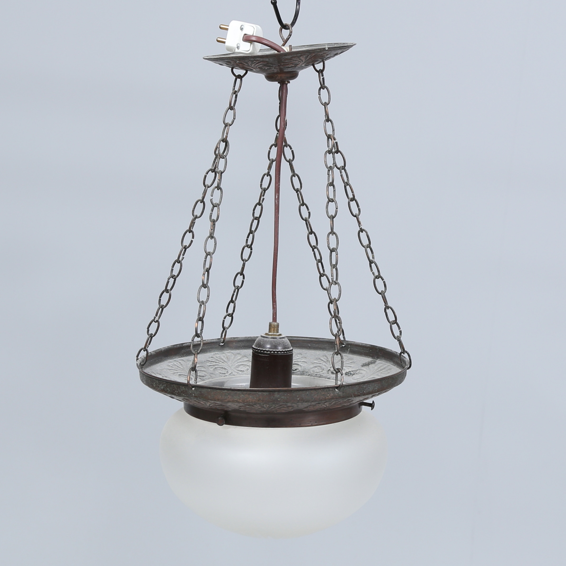 TAKLAMPA, jugend-stil, 1900-tal.