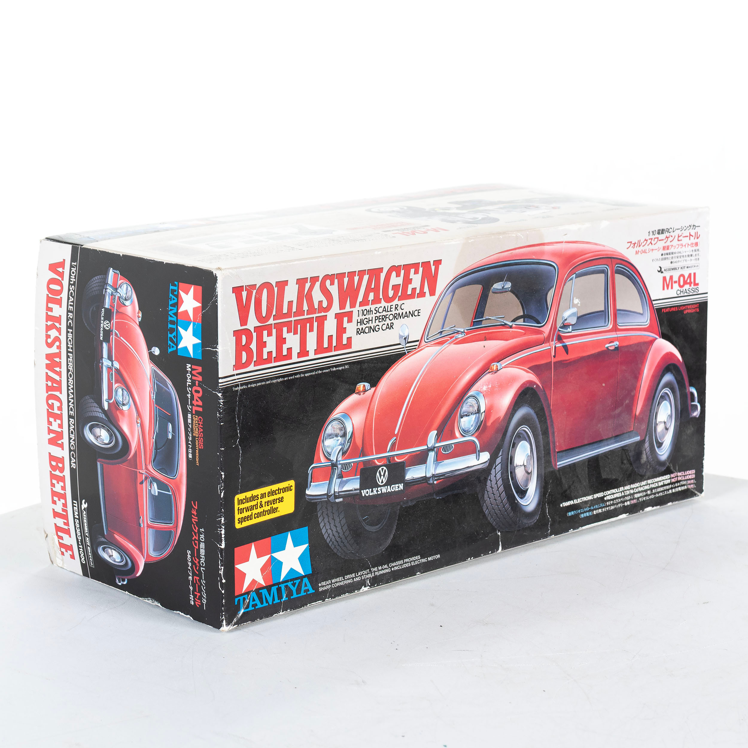 R/C MODELLBIL, Tamiya, Volkswagen Beetle.