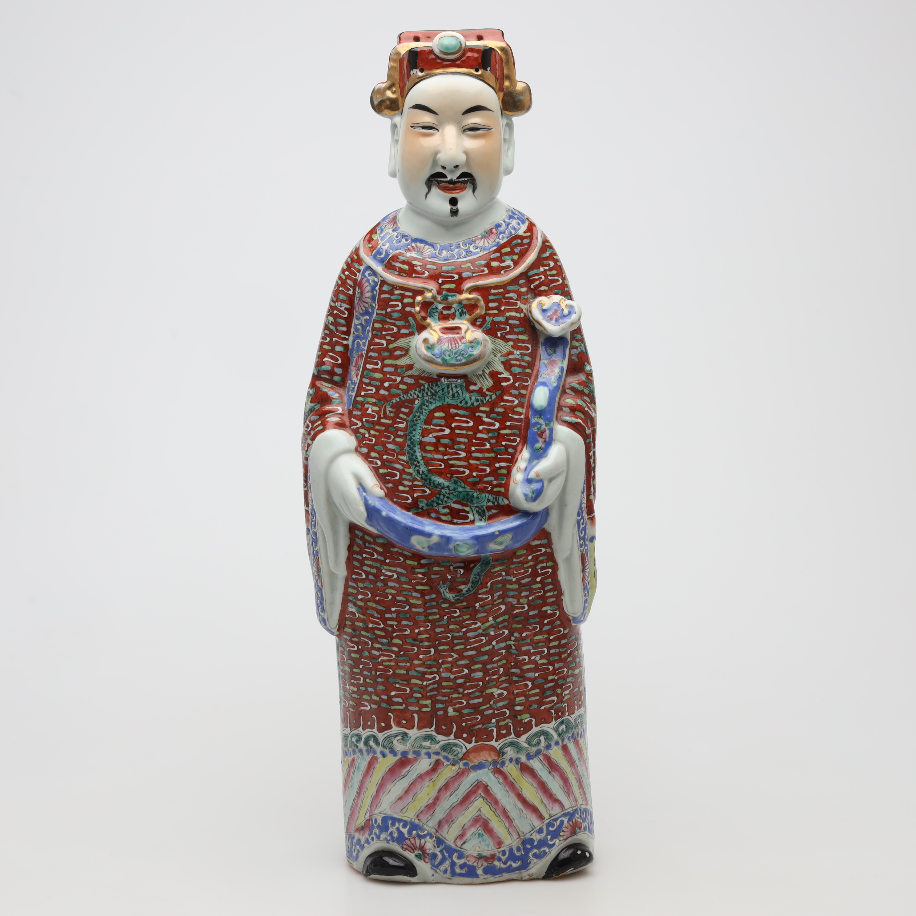 FIGURIN, porslin, Kina, 1900-tal.
