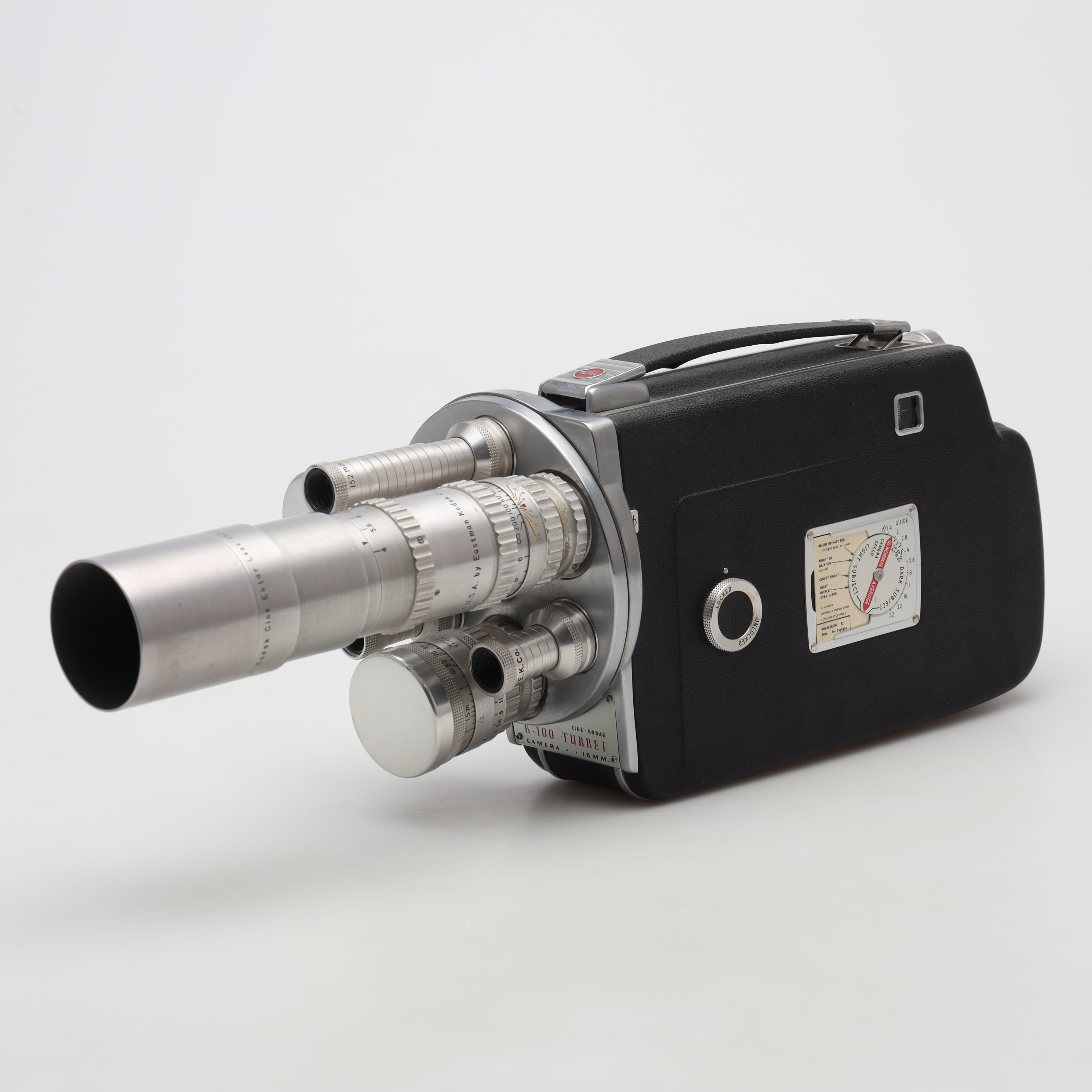 KAMERA, Kodak K-100 Turret, 16 mm.