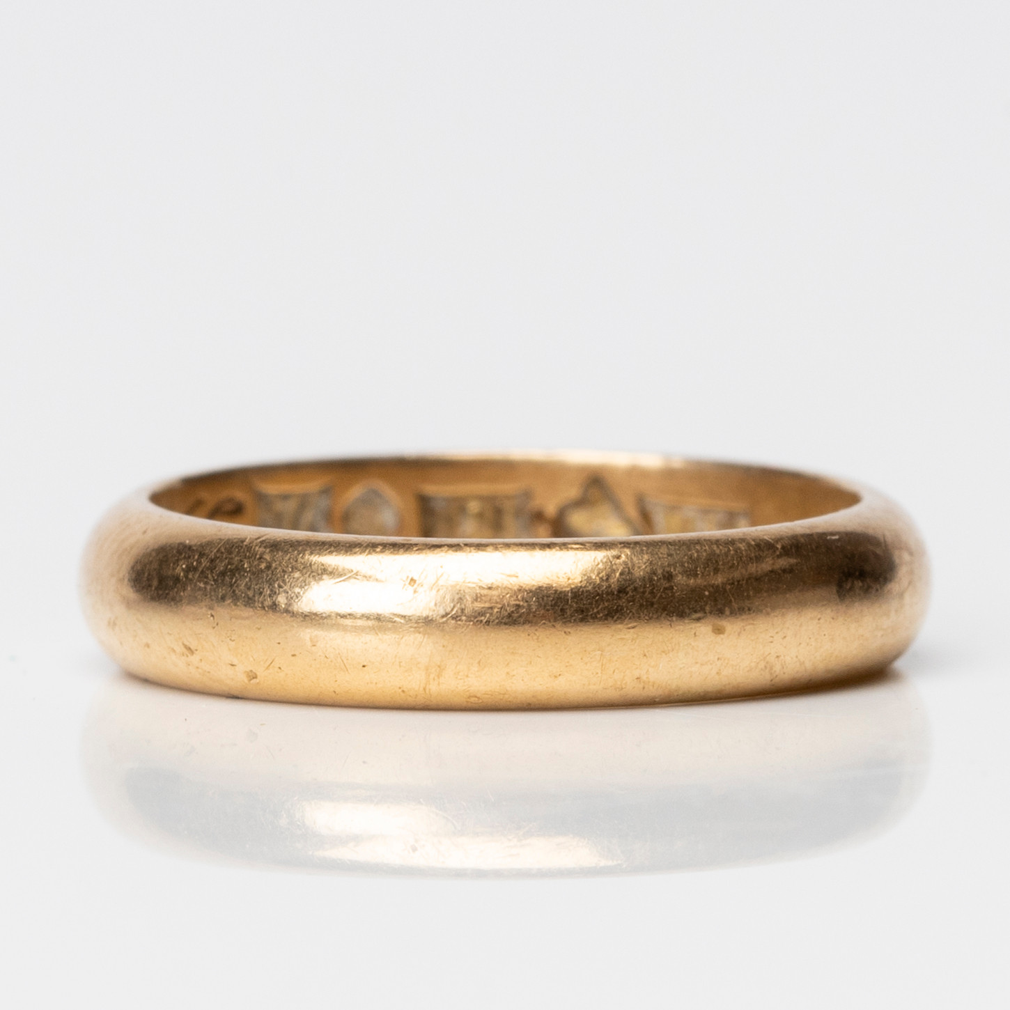 RING, 18K guld, otydliga stämplar, Sverige, 1950-tal.