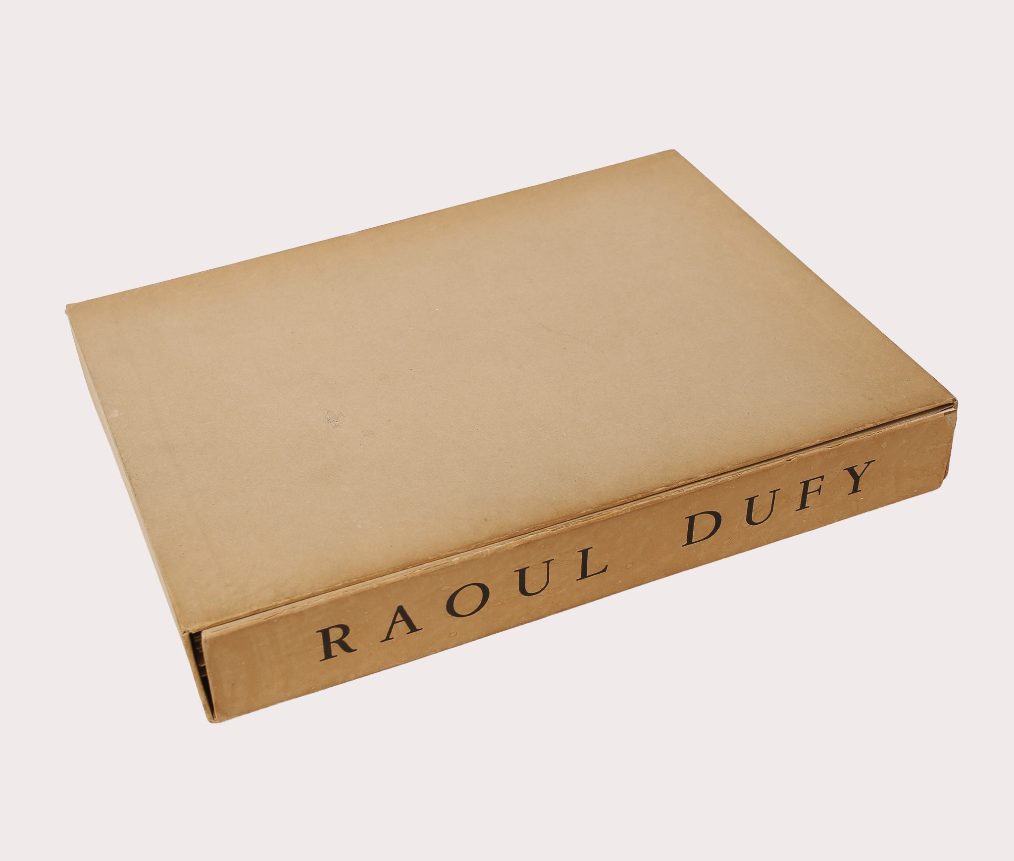 RAOUL DUFY, efter, mapp: Dessins et Croquis Extraits des Cartons et Carnets de RAOUL DUFY. Tryckt i Paris år 1944. Begränsad upplaga i originalkassett.