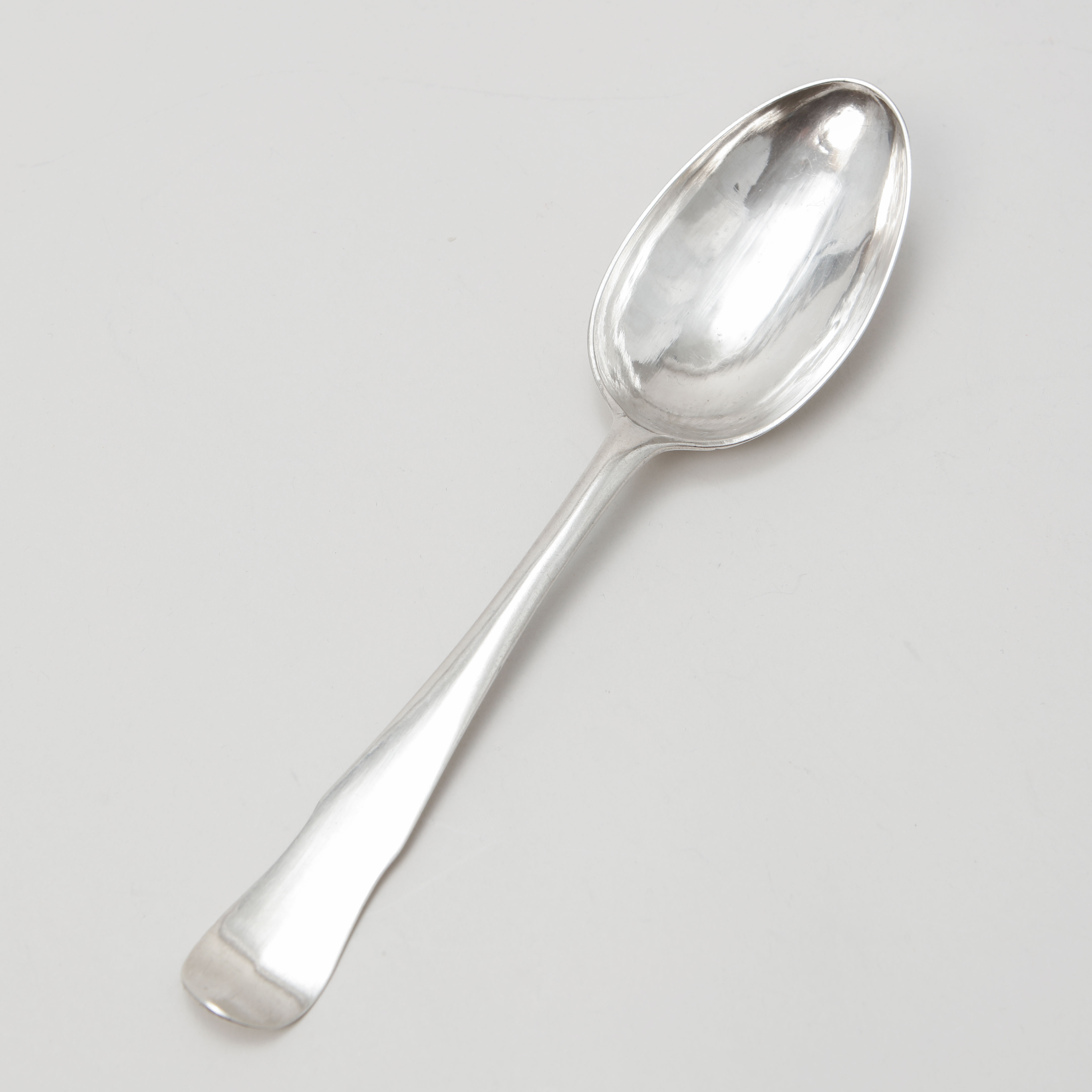 LARS ÖBERG. Sked, silver, Eskilstuna, 1794. Vikt 41 gram.