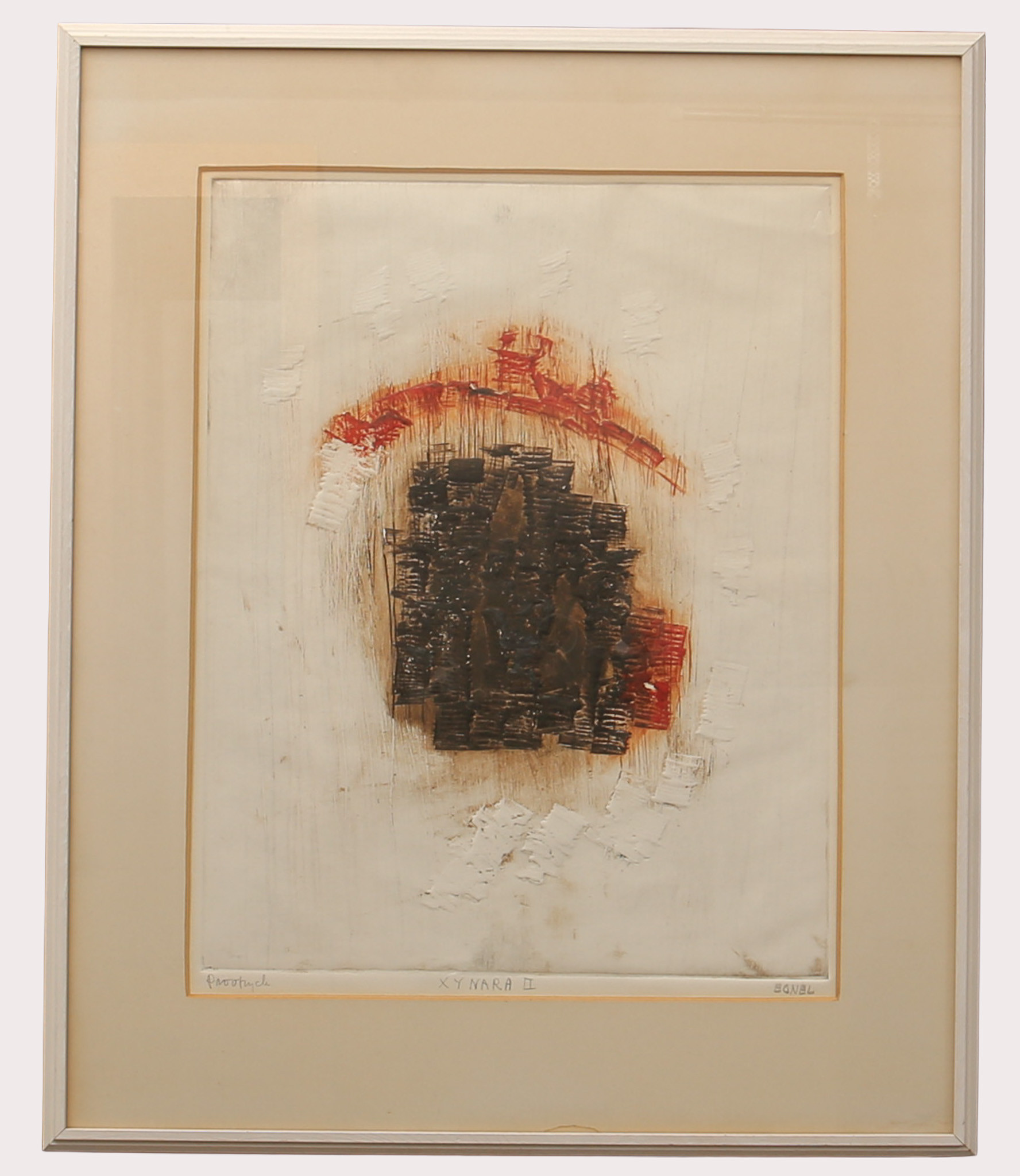 JOY EGNEL. provtryck, XYNARA II, signerad.