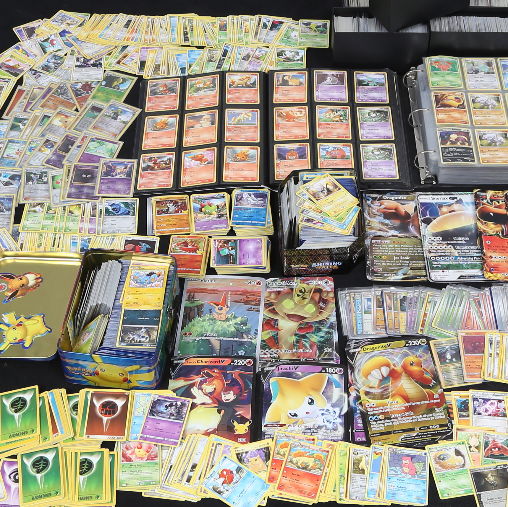 SAMLARBILDER, pokemon, ca 5000-6000 bilder och tillbehör.