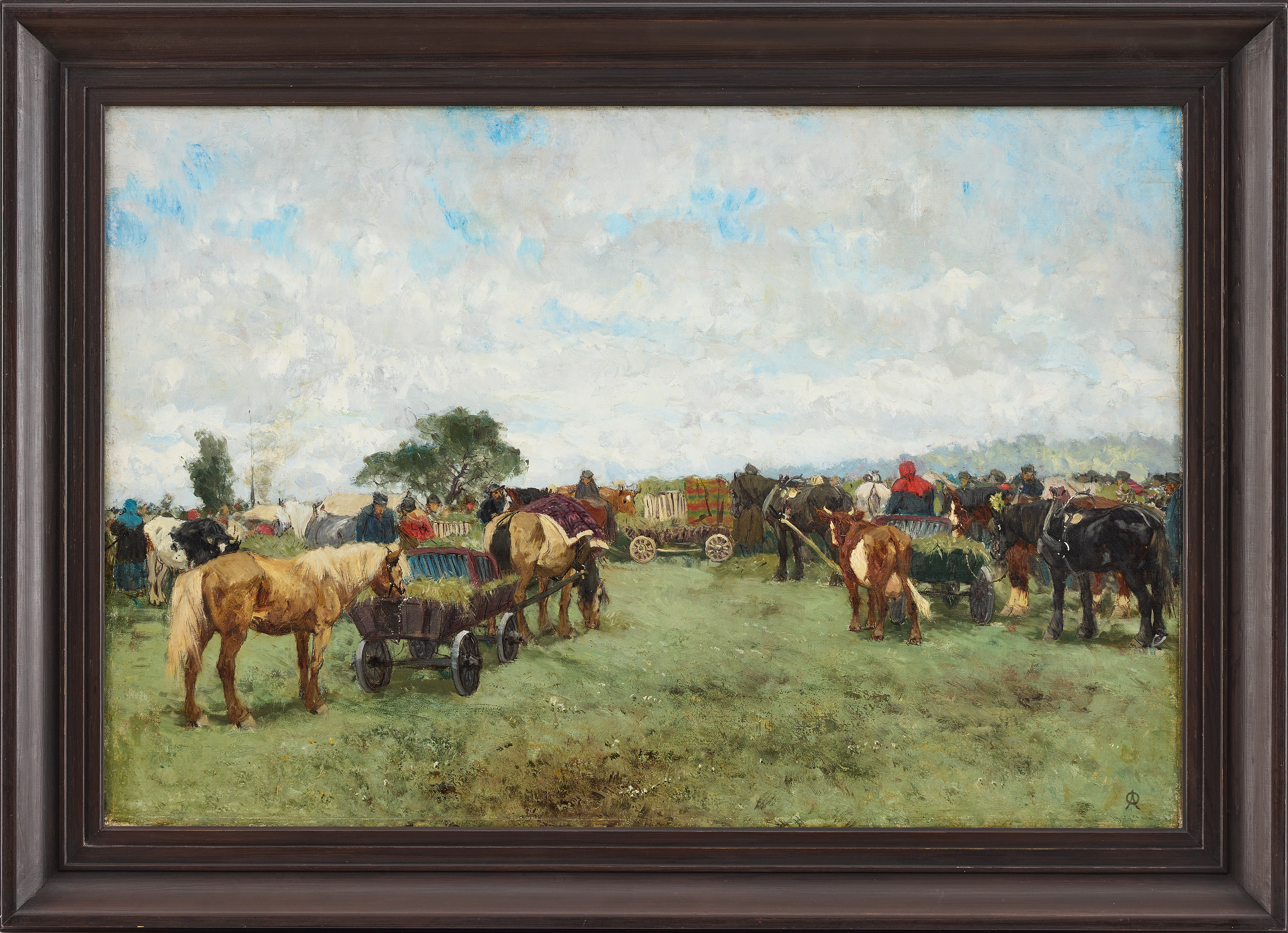 OLOF ARBORELIUS. På marknaden.