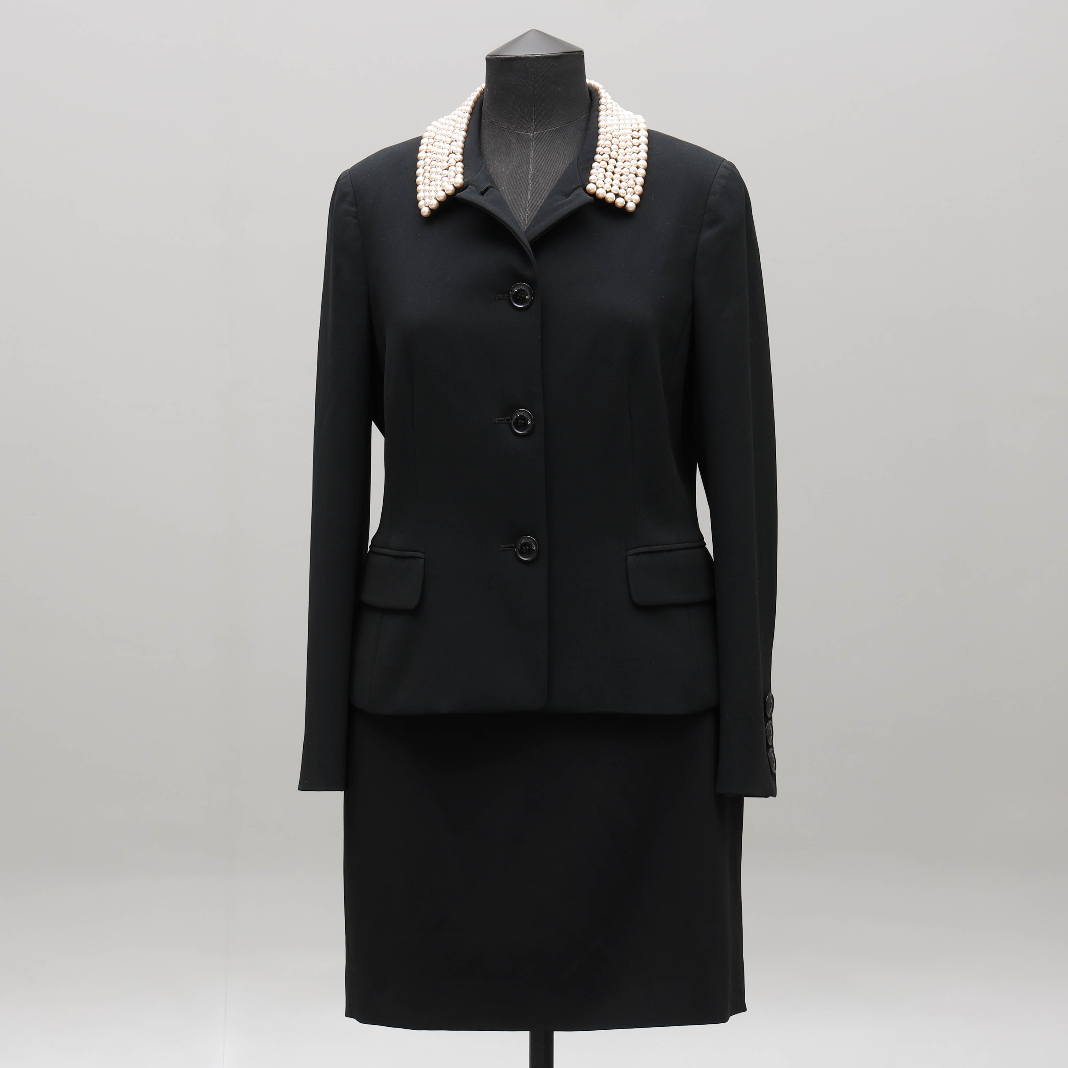 MOSCHINO, Ceap and Chic, dräkt, 2 delar, dam, samtida.