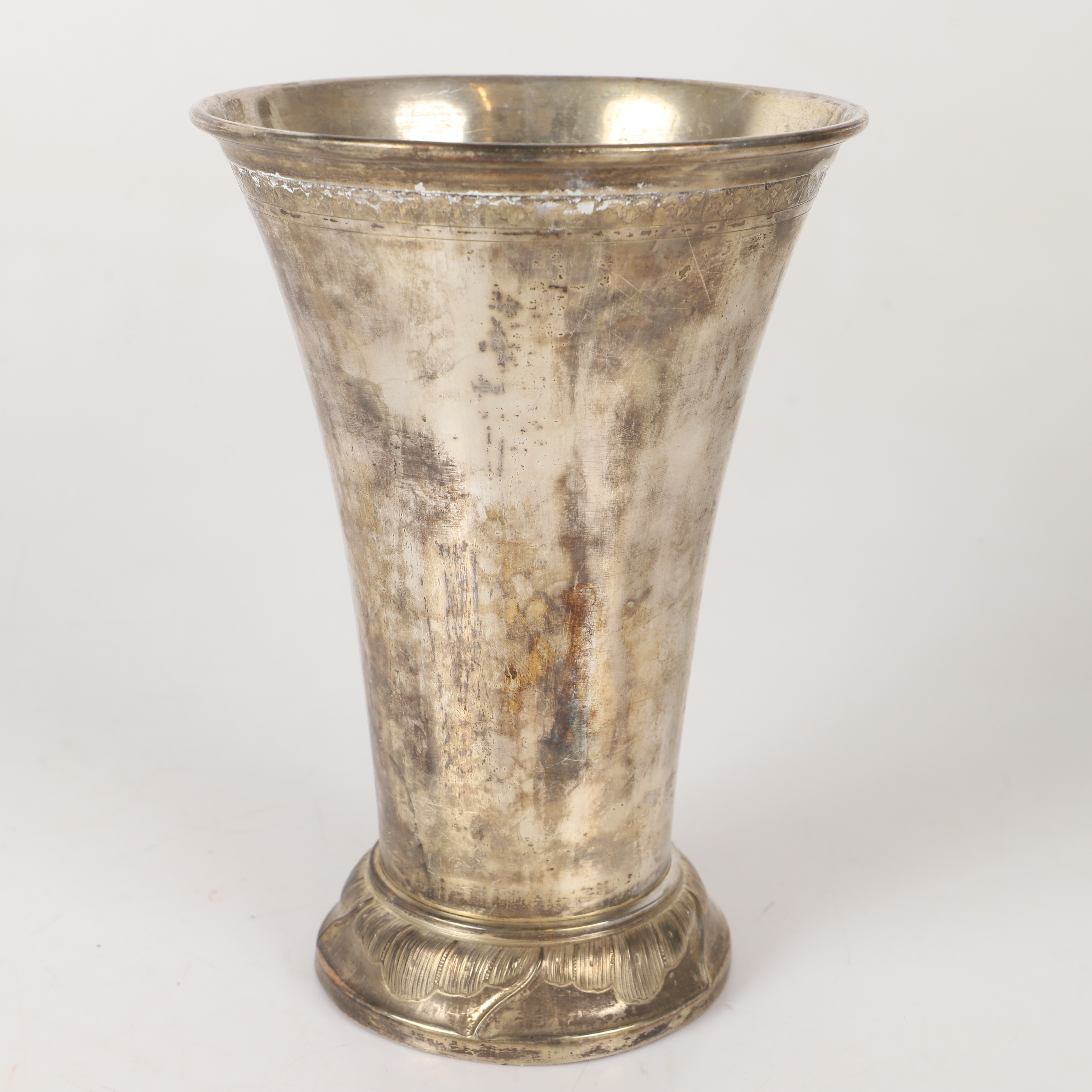 POKAL, silver, KG Markströms Guldsmeds AB, Uppsala, 1907.