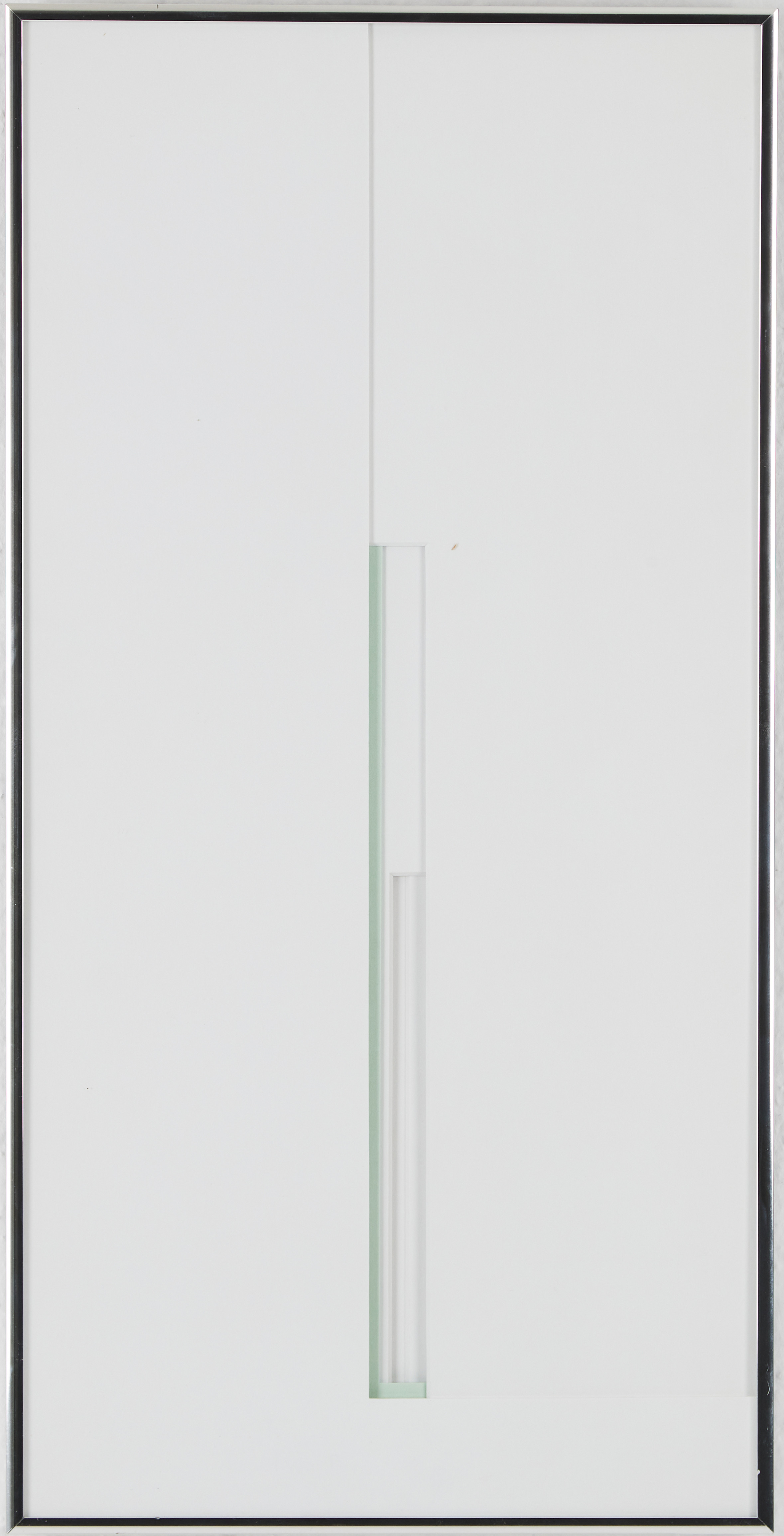 JAN W. MORTHENSON (1940-2024). "Silence III", signerad á tergo.