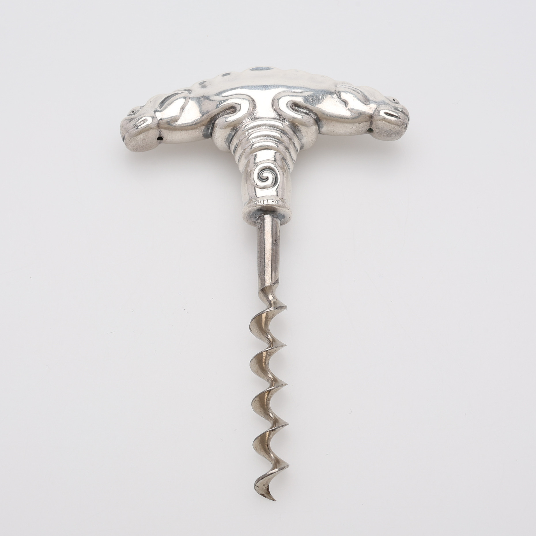 KORKSKRUV, COHR/ATLA, Danmark, pläter och rostfritt stål, jugend/skønvirke, 1900-talets första del.