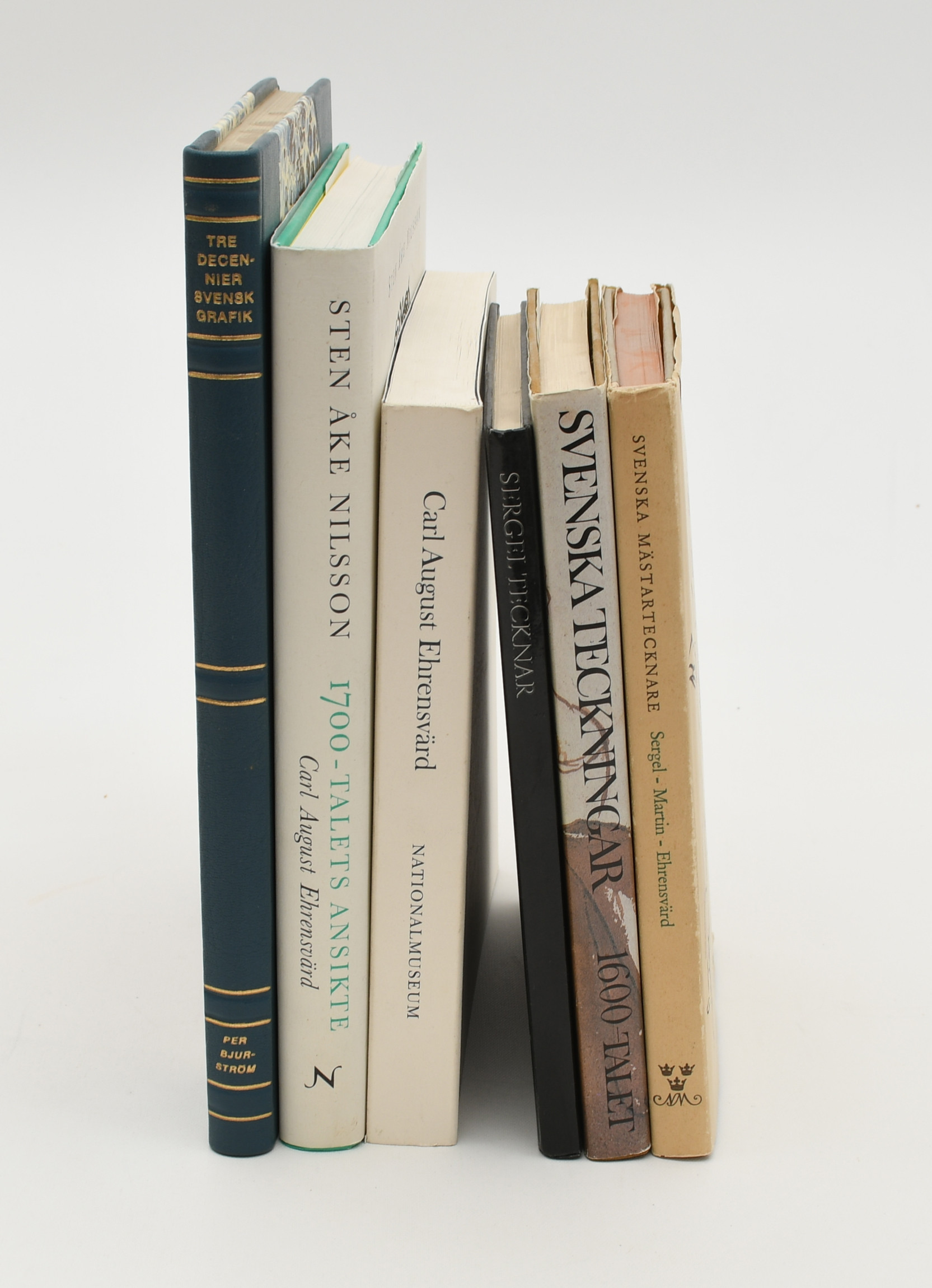 Historik om grafik och teckningar. 6 Volymer.