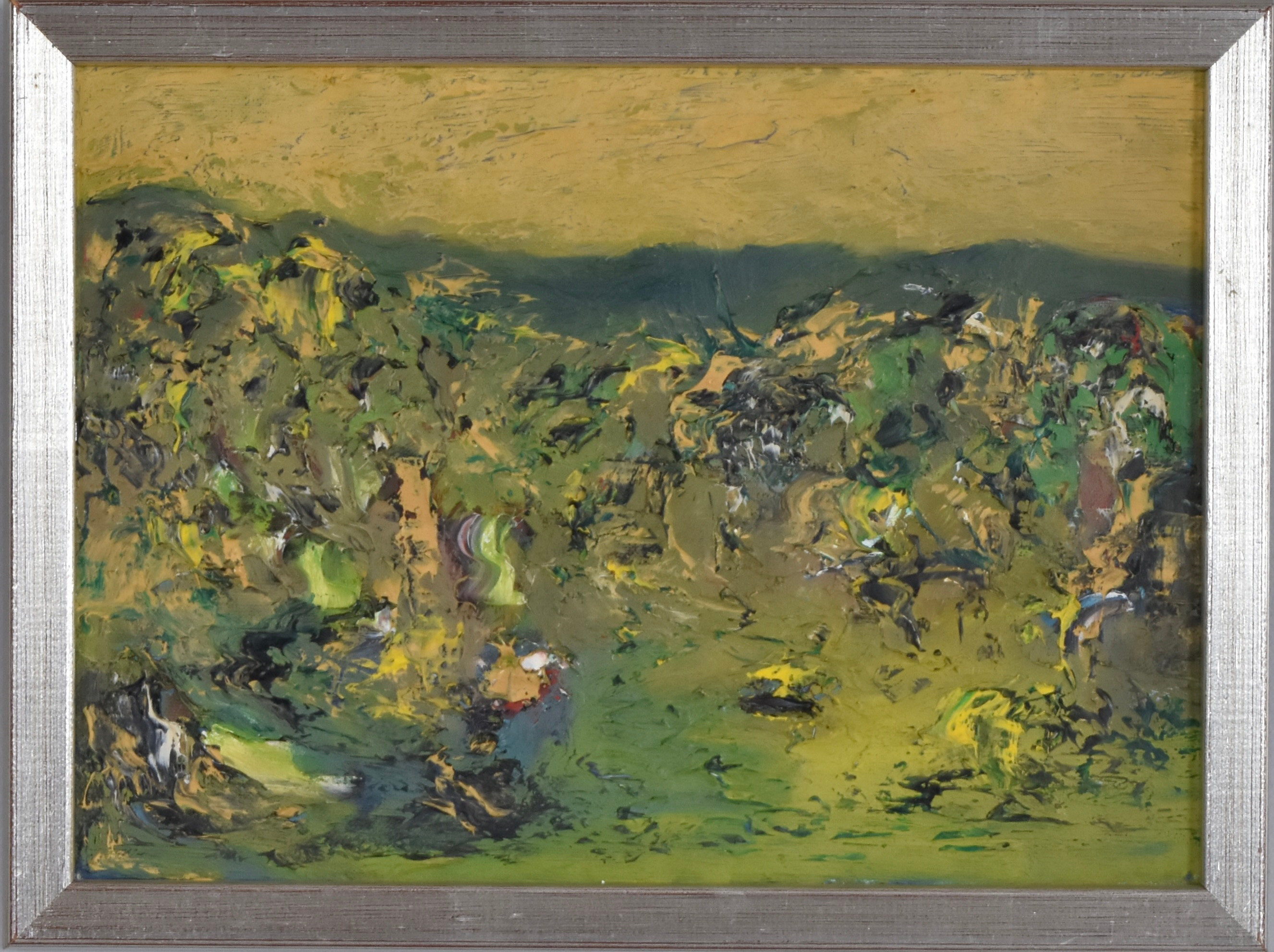 GÖSTA JONSSON. Olja på duk.