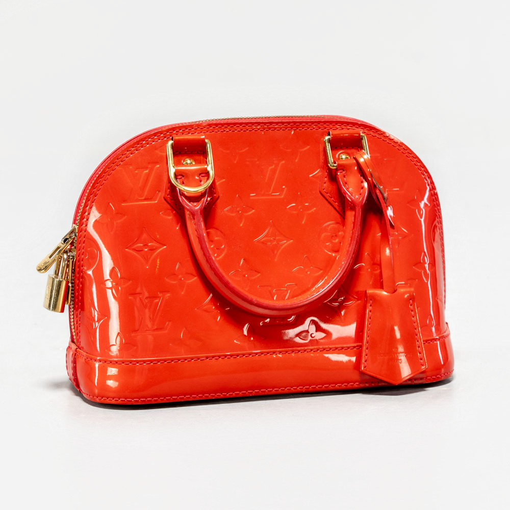 LOUIS VUITTON. Väska, "Alma BB Vernis", 2012.