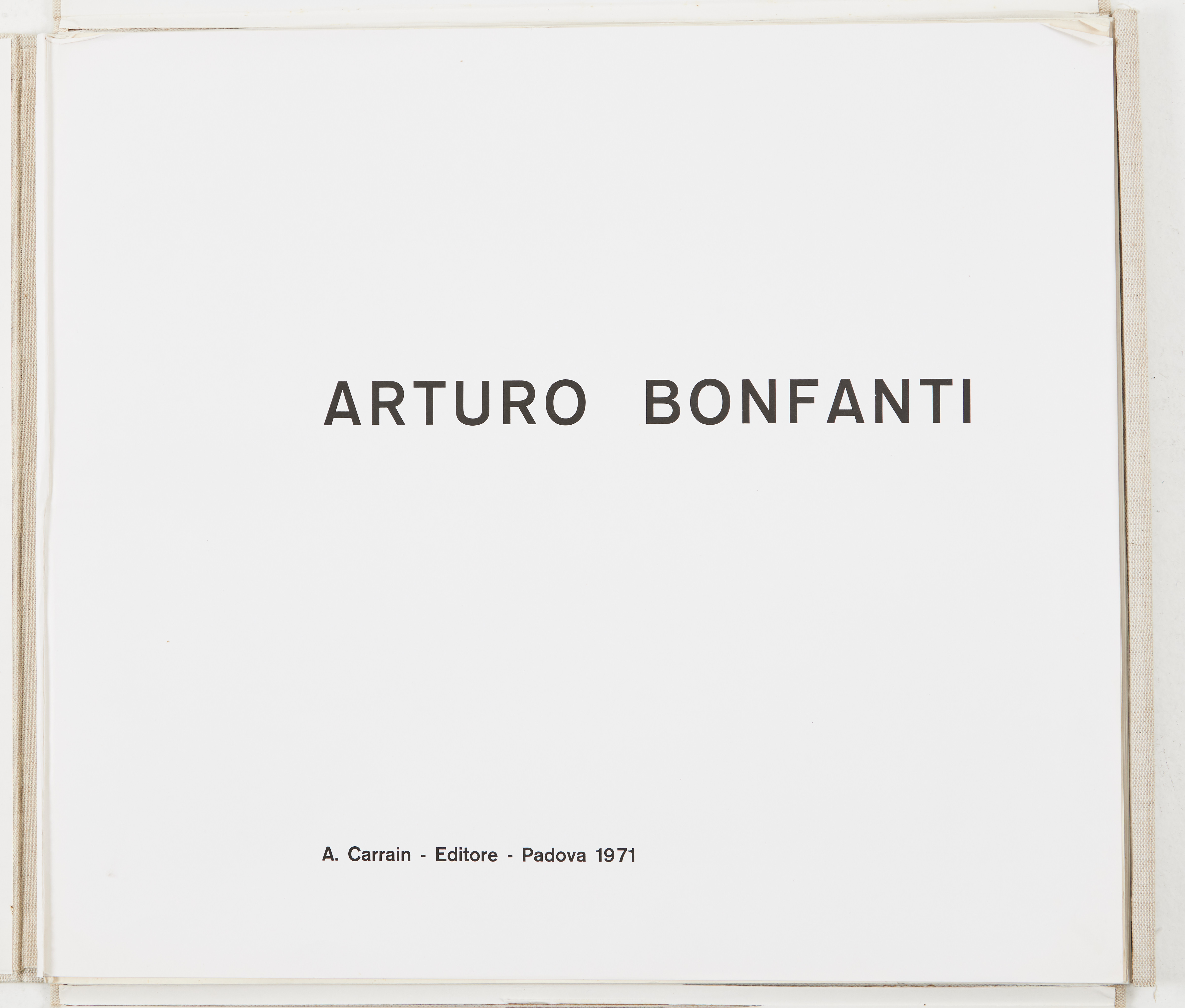 ARTURO BONFANTI. Litografier, 7 st., signerade och numrerade, 1971.